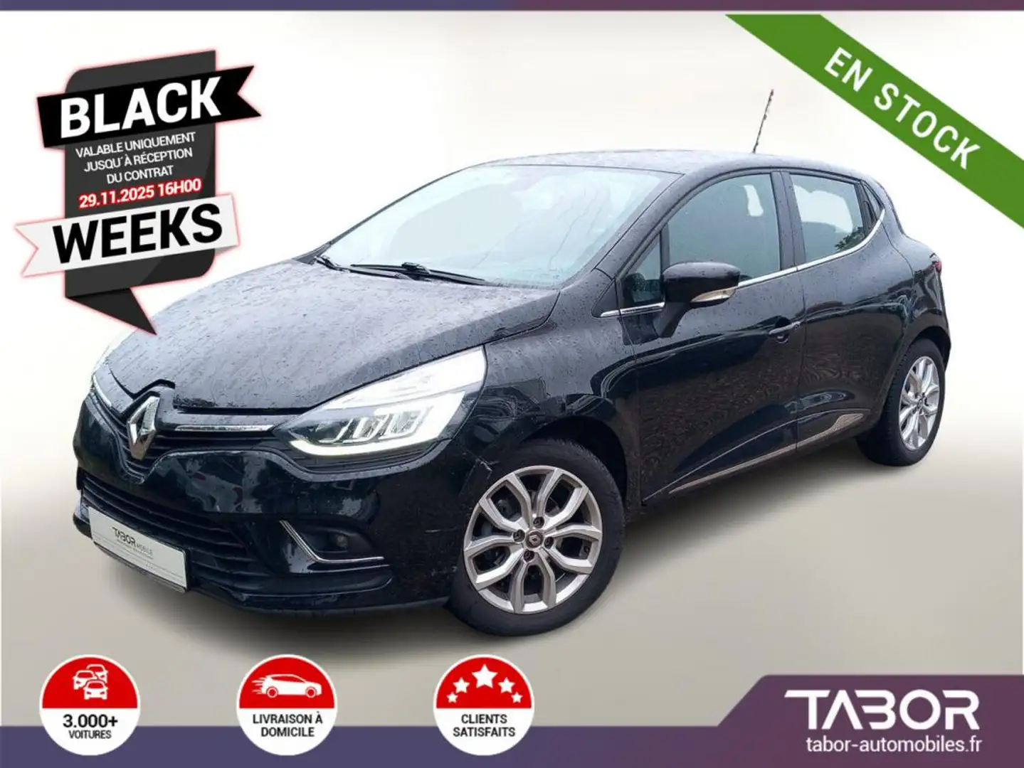Renault Clio IV 0.9 TCe 90 Intens LED GPS PDC Nero - 1