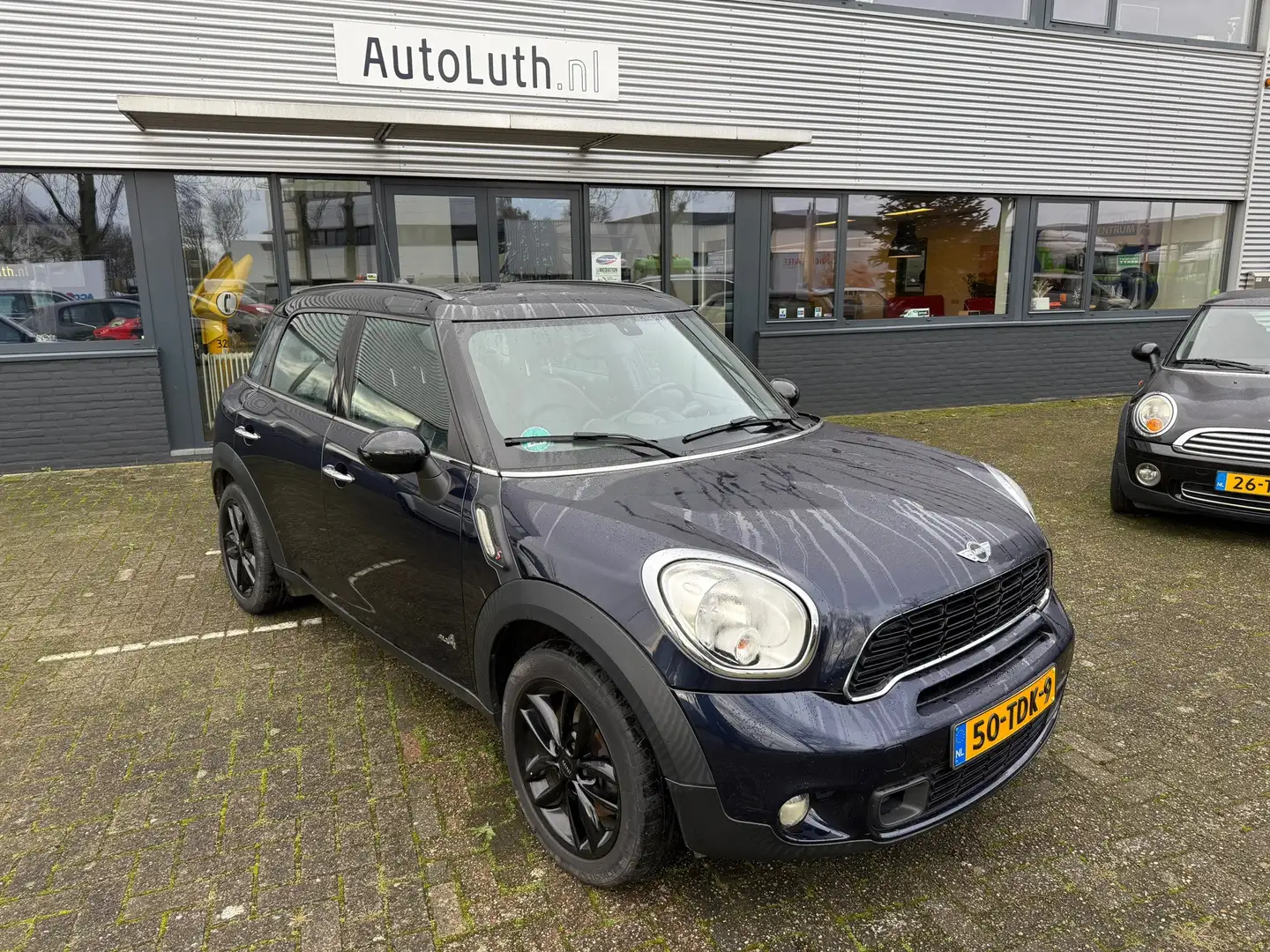 MINI Cooper S Countryman Mini 1.6 ALL4 / Pano /leder, Bleu - 2
