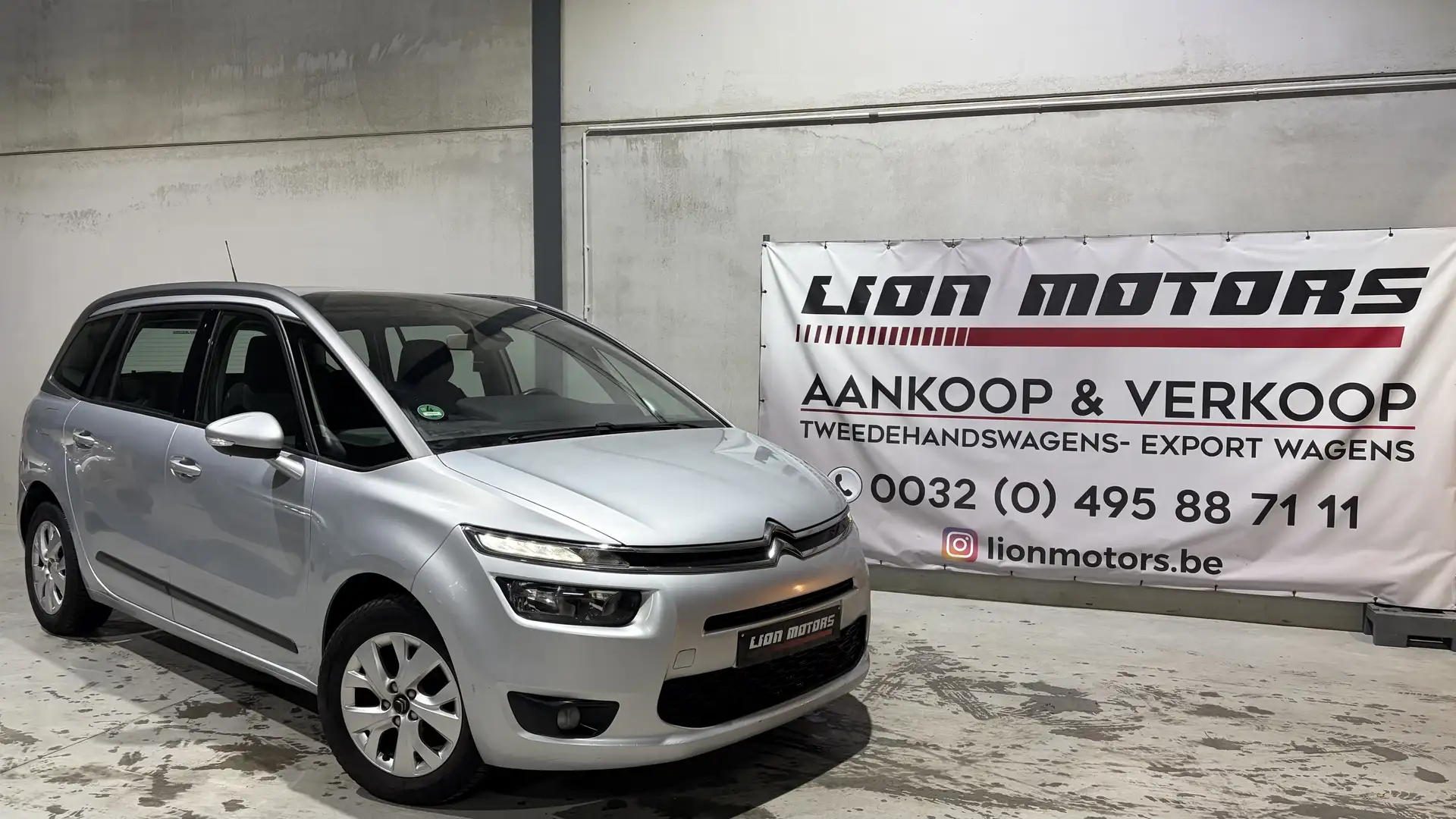Citroen Grand C4 Picasso 1.6 HDİ |  7 Zit | İdeaal Gezinswagen Argent - 2