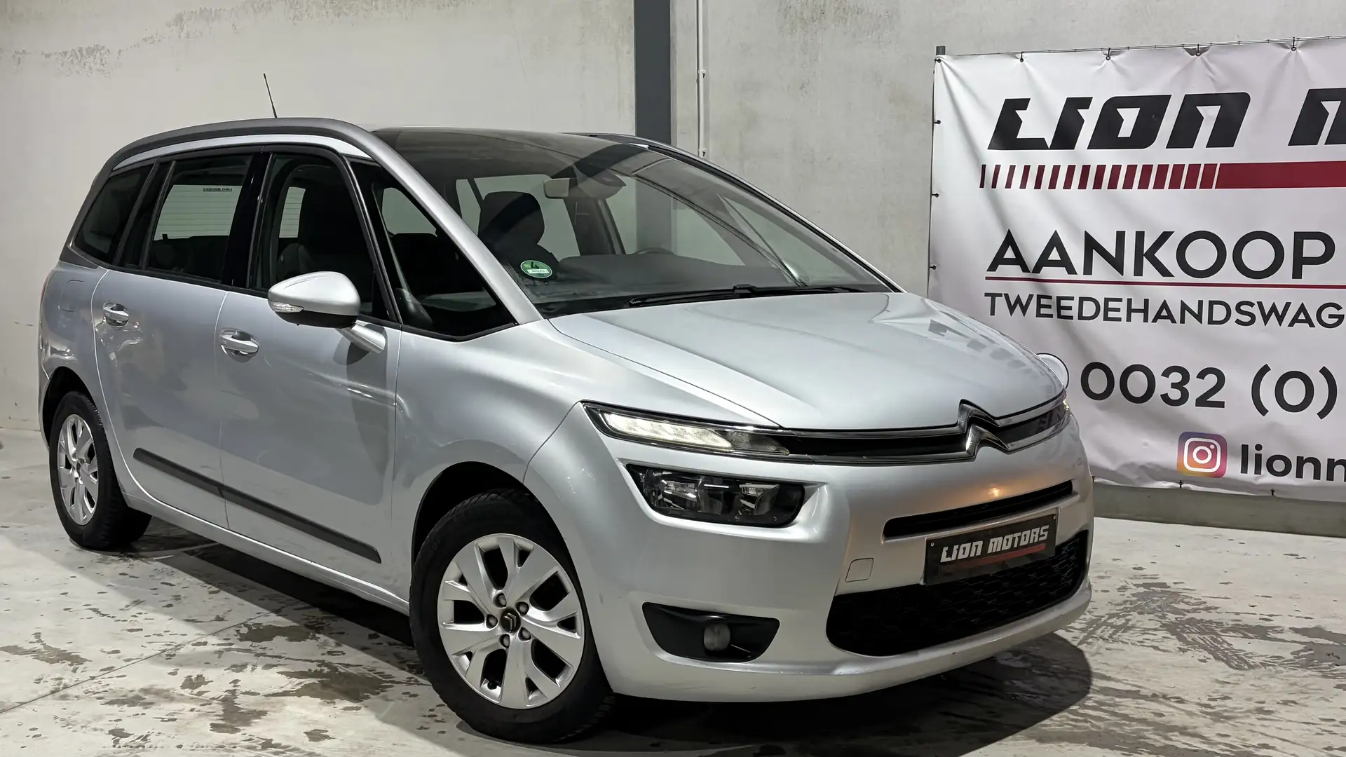 Citroen Grand C4 Picasso 1.6 HDİ |  7 Zit | İdeaal Gezinswagen Argent - 1