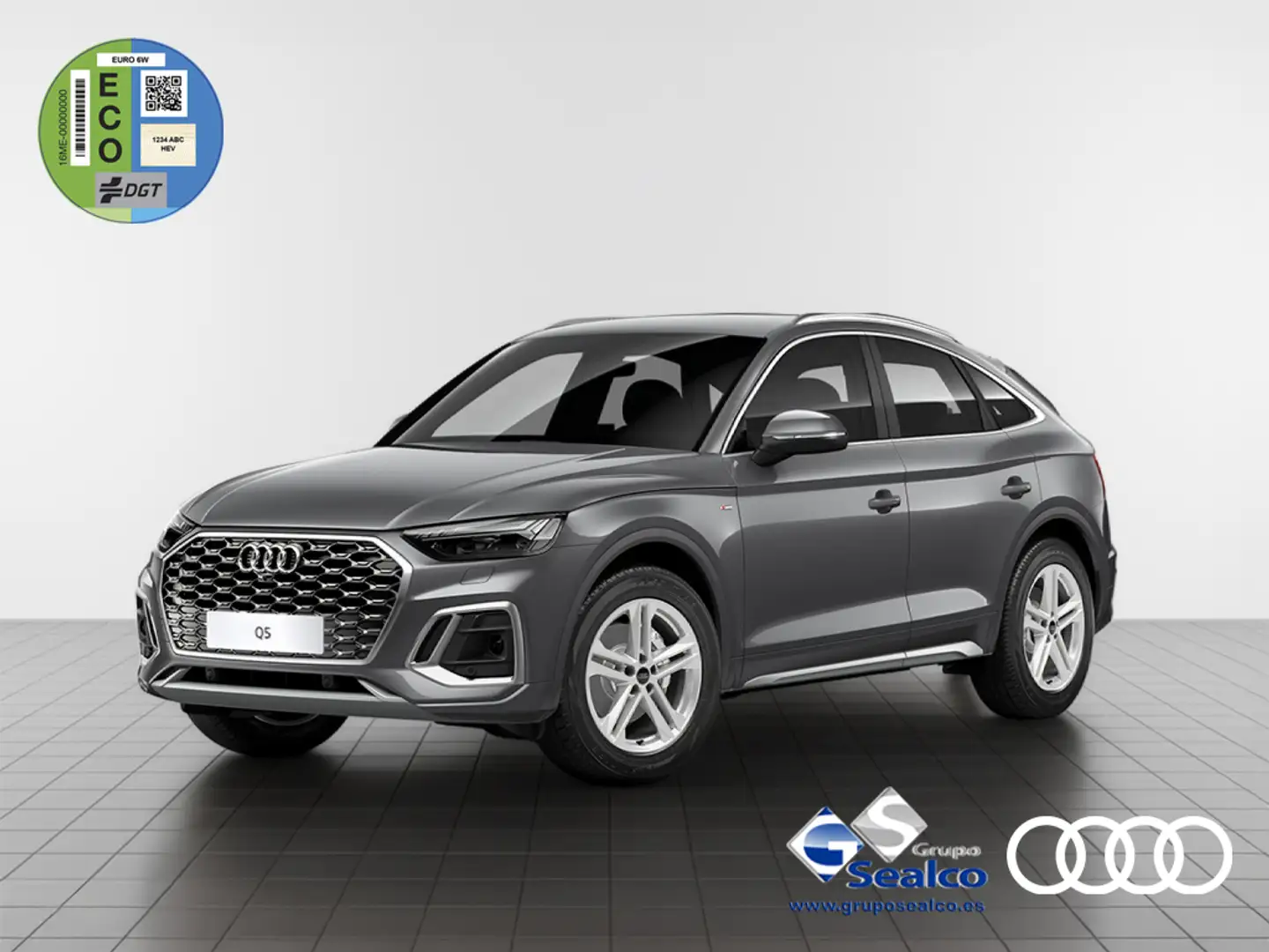 Audi Q5 Sportback 35 TDI S line S tronic Gris - 1