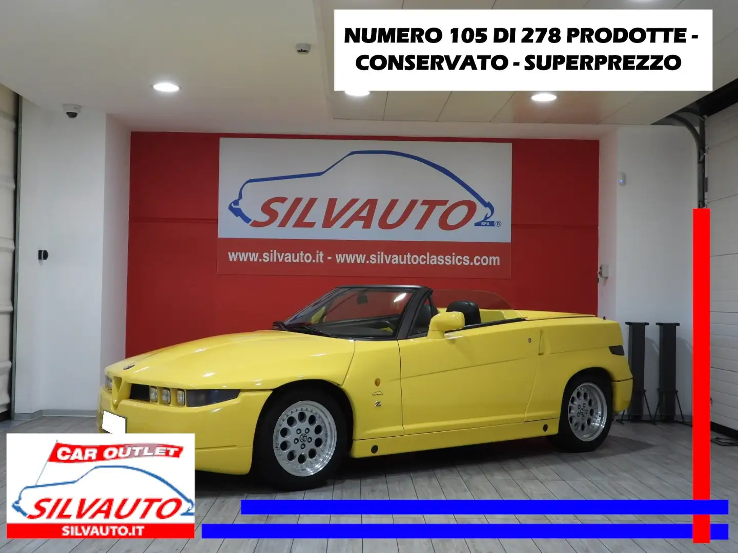 Alfa Romeo RZ “ROADSTER ZAGATO” - NUMERO 105 DI 278 (1995) Yellow - 1