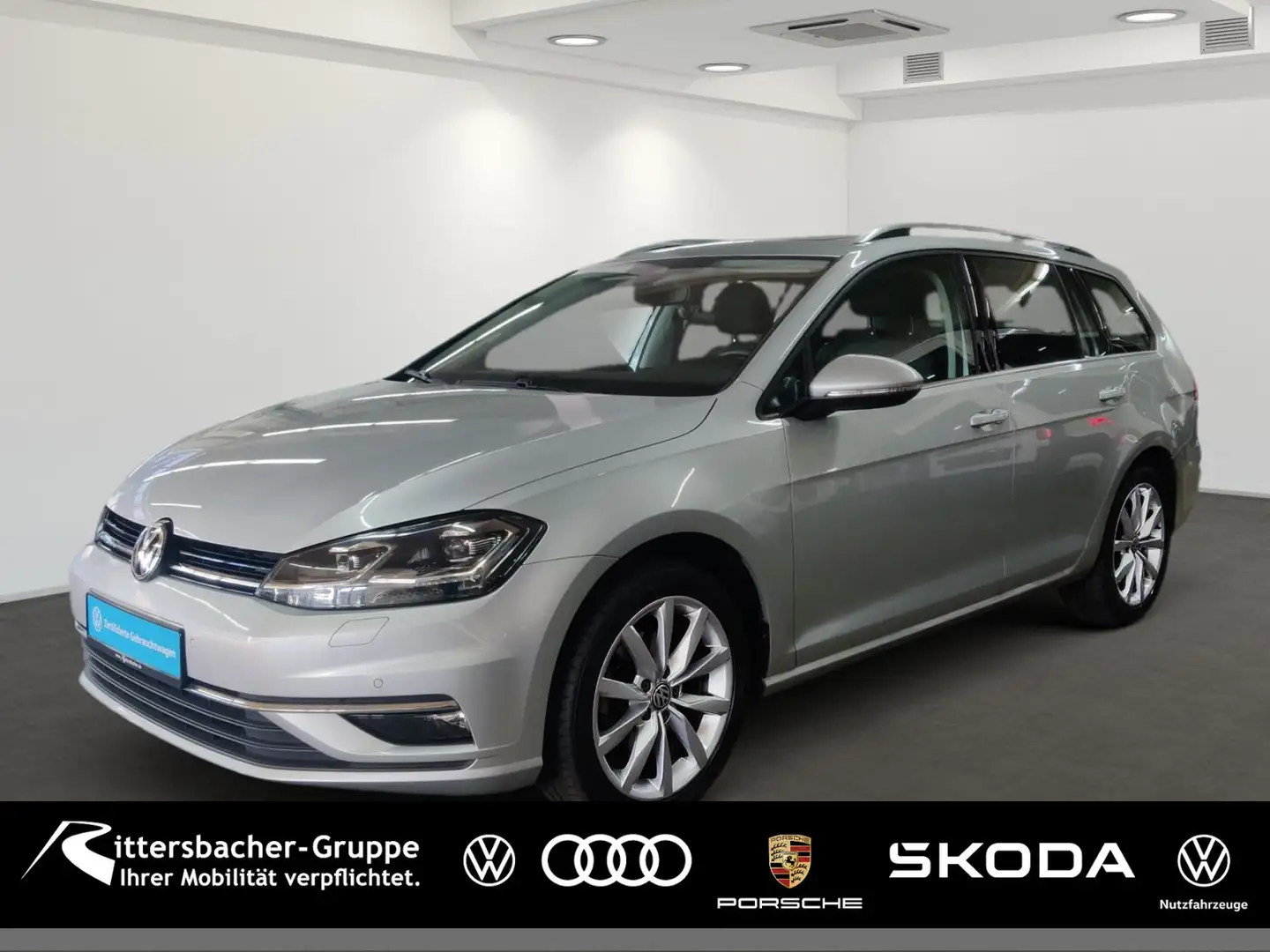 Volkswagen Golf Variant Golf VII Variant 2.0 TDI Highline Srebrny - 1