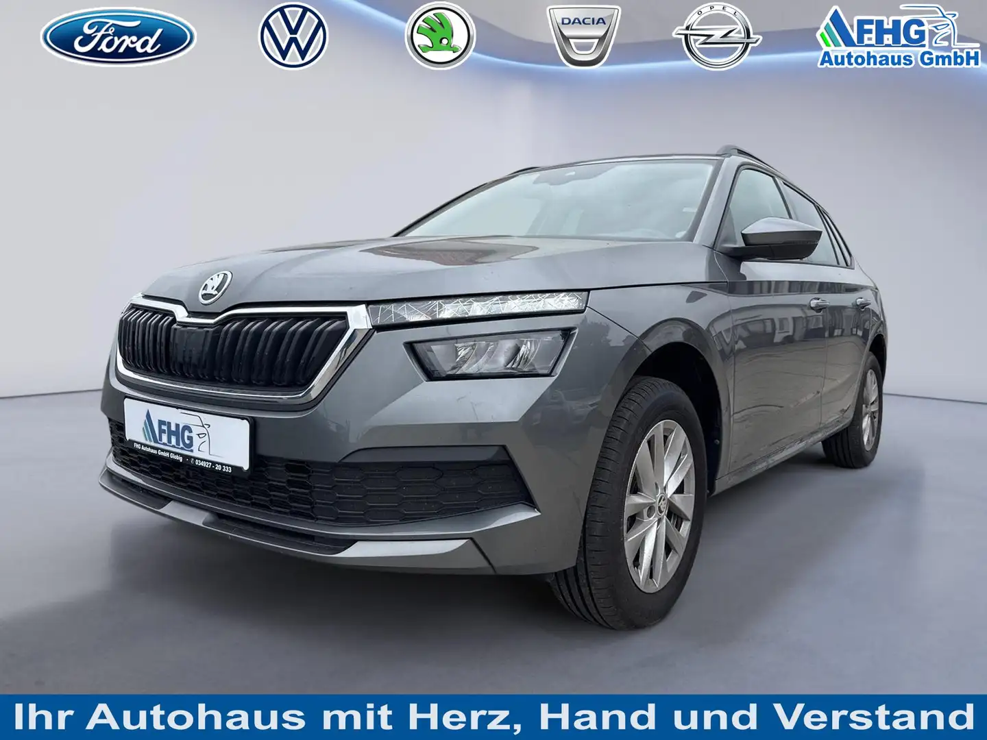 Skoda Kamiq 1.0 TSI Ambition OPF 81 kW (110 PS), Autom. 7-G... Gris - 1