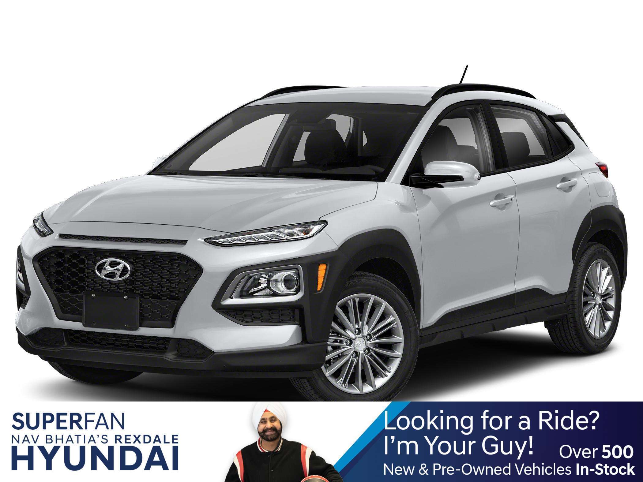 White 2018 Hyundai Kona   Automatic