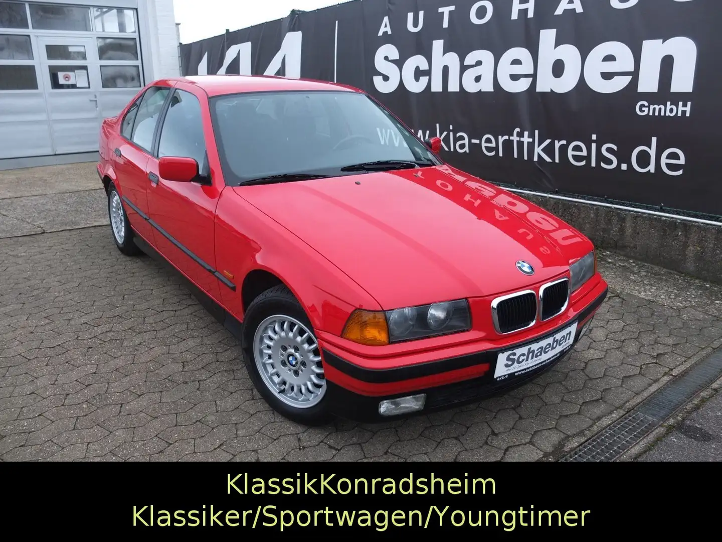 BMW 316 i 107tkm, 1.Hd, 1. Lack, 1. Windschutzscheibe Rot - 2