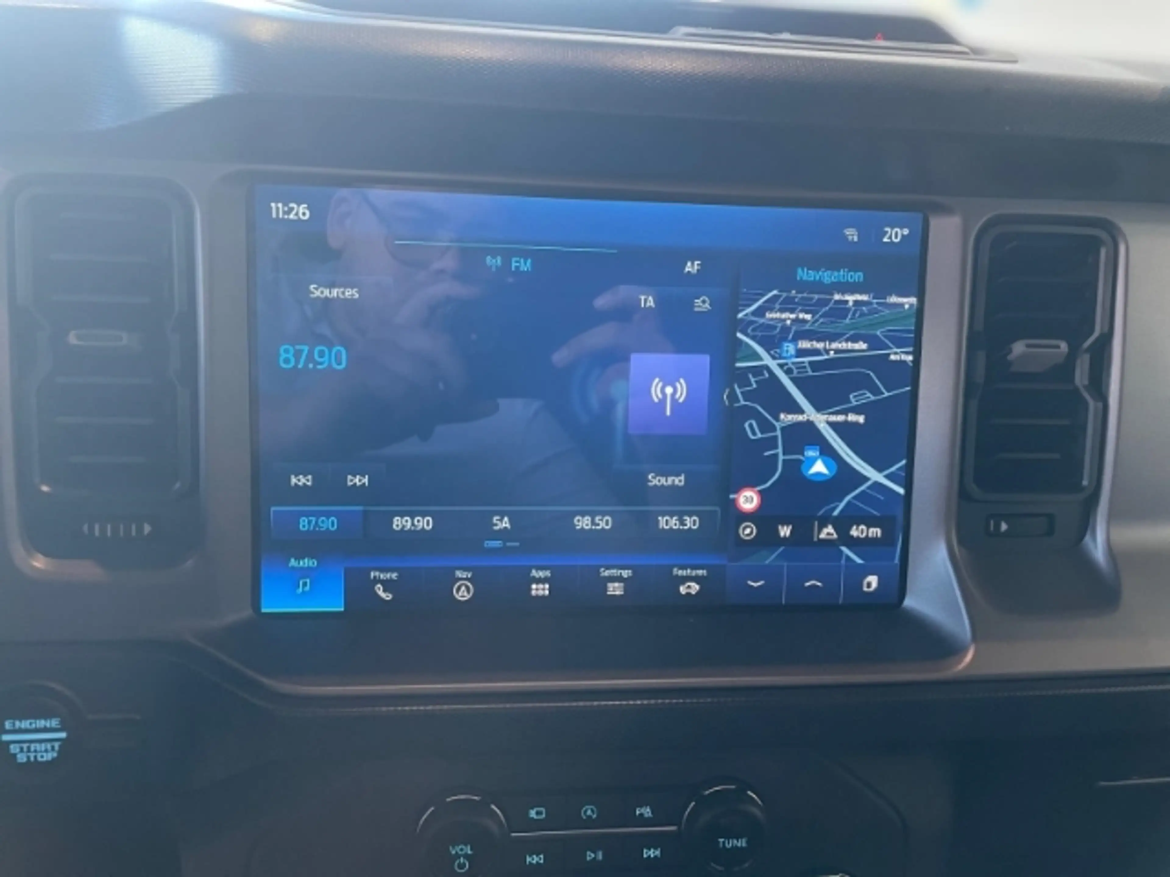 Ford Bronco Outer Banks+Lenkradheizung+Sitzheizung+Navi+360 Gr — photo 8