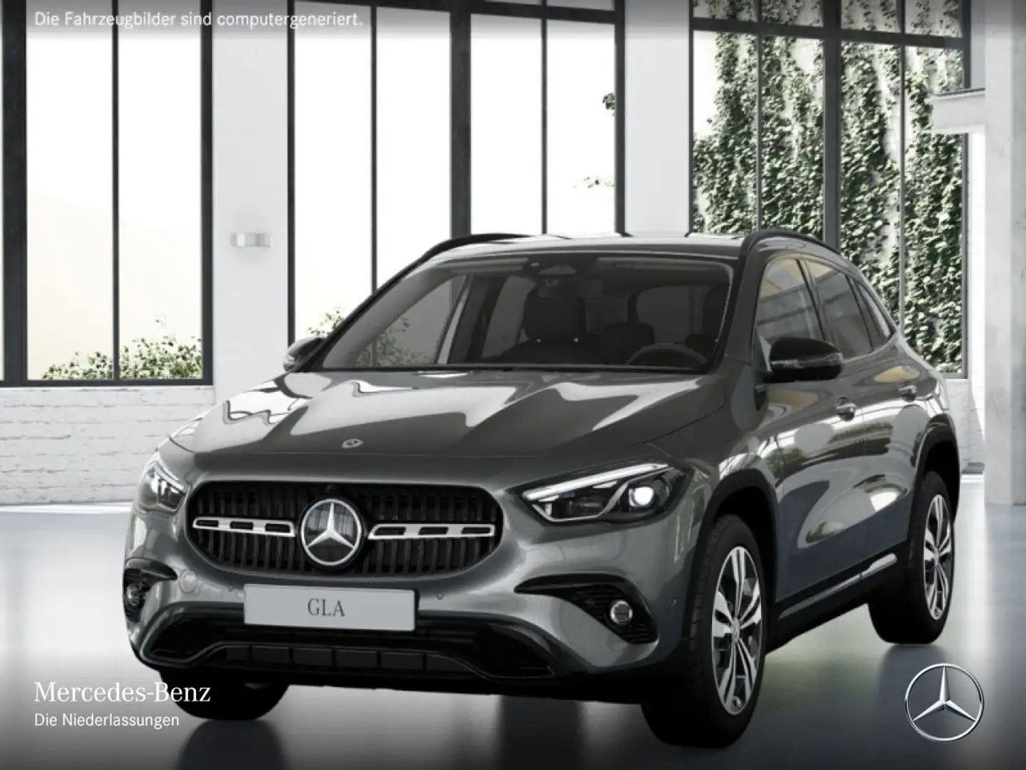 Mercedes-Benz GLA 220 d 4M PROGRESSIVE+NIGHT+360°+MULTIBEAM+8G Grau - 2