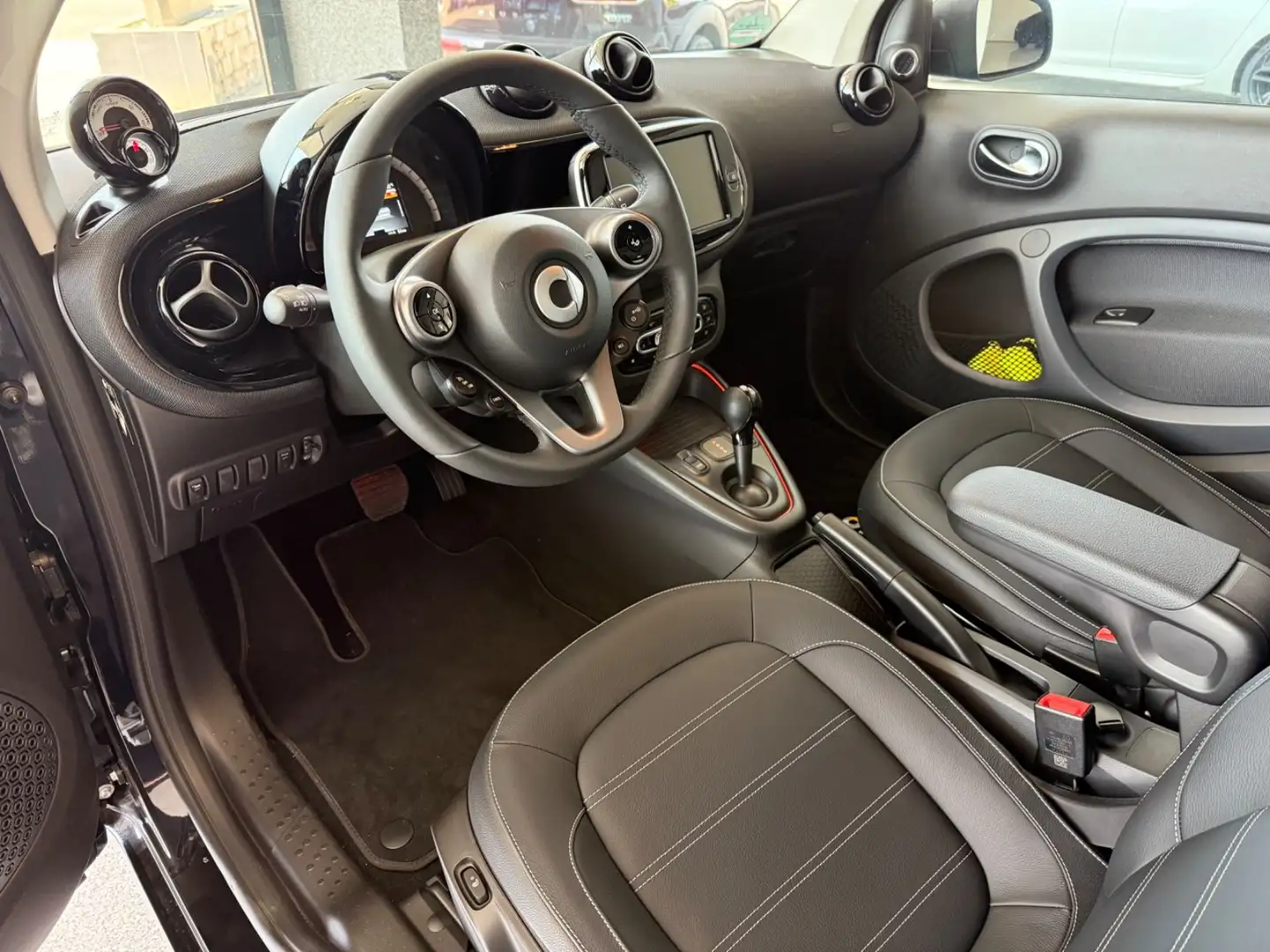 smart forTwo coupe EQ drive Klimaauto Brabus Pano. Blu/Azzurro - 2