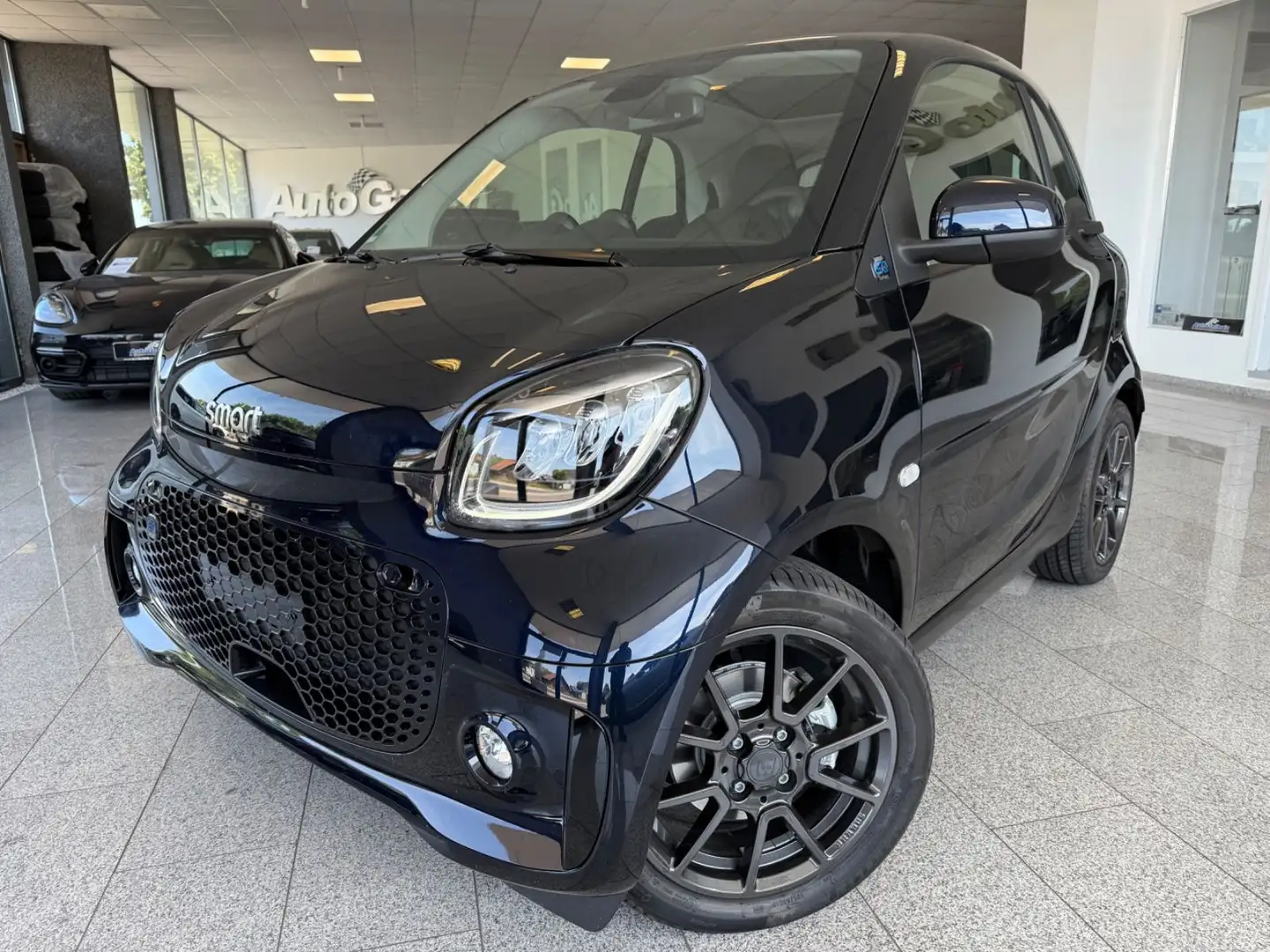 smart forTwo coupe EQ drive Klimaauto Brabus Pano. Blu/Azzurro - 1