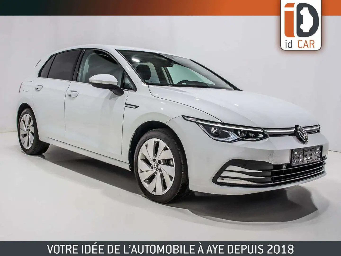 Volkswagen Golf 1.5 eTSI 150 DSG STYLE LED GPS ACC JA17 Blanc - 1