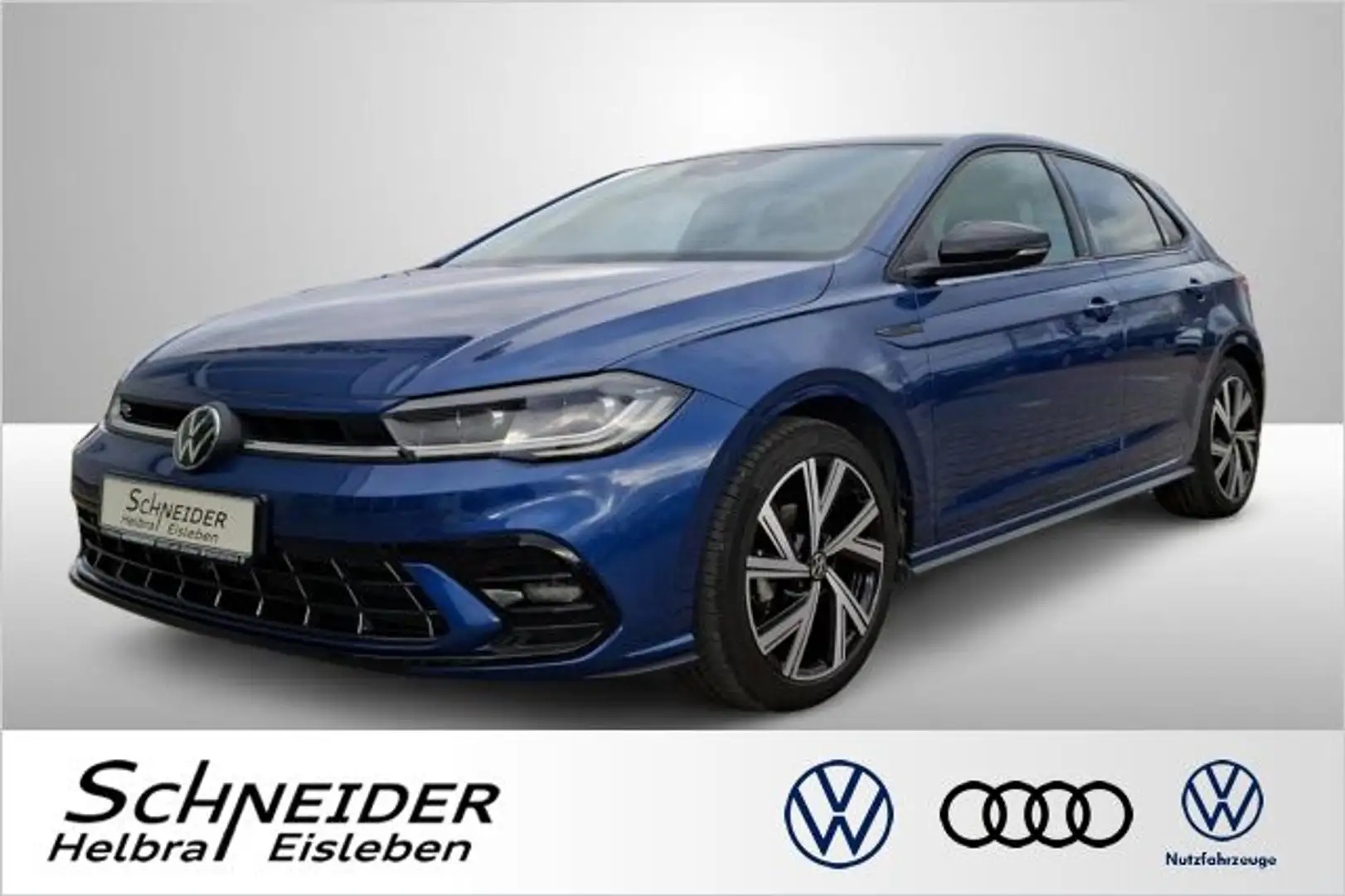 Volkswagen Polo 1.0 TSI R-LINE IQ.LIGHT+CAM+SHZ+DAB+PDC LED Blau - 1