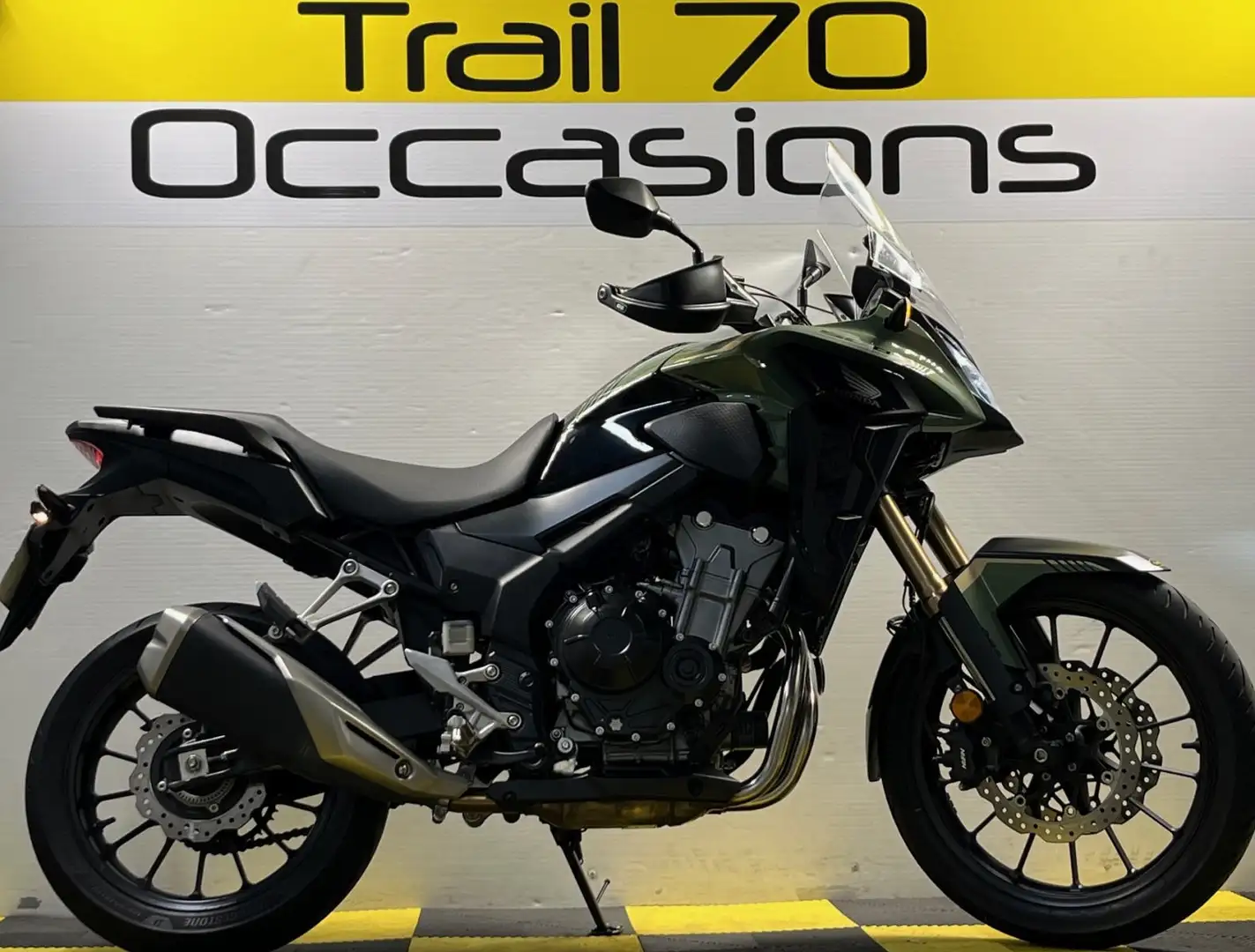 Honda CB 500 Зелений - 2