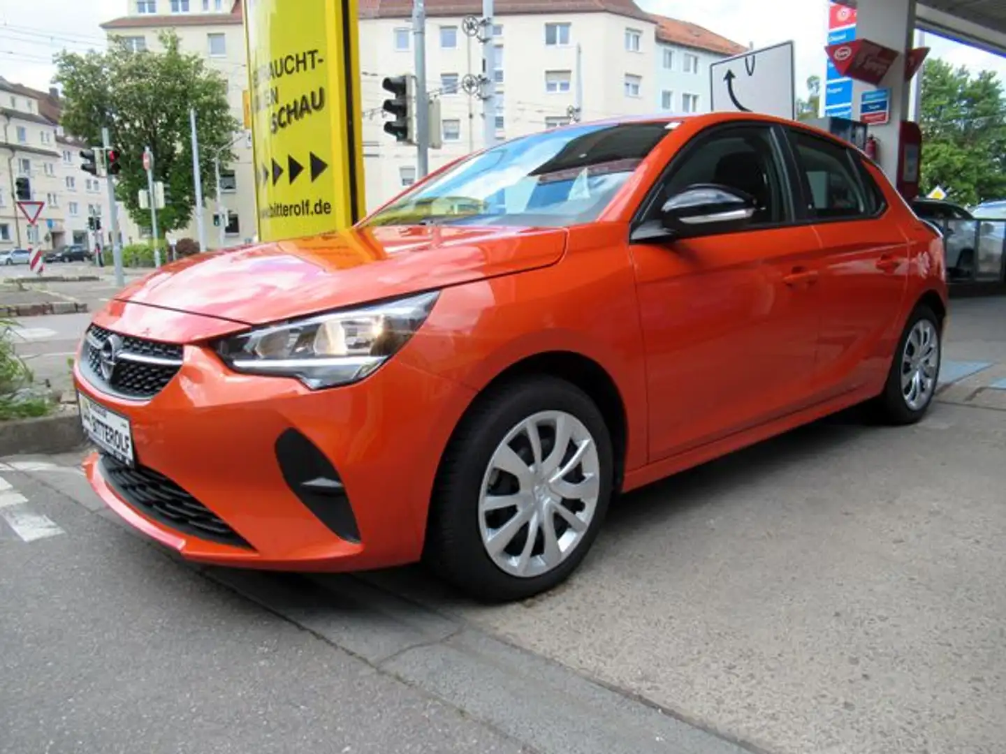 Opel Corsa -e Edition 50kWh 5tg Klima/Tempo/Bluetooth Arancione - 2