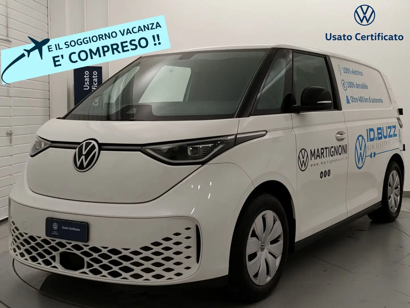 Volkswagen ID. Buzz 181 Pro Bianco - 1