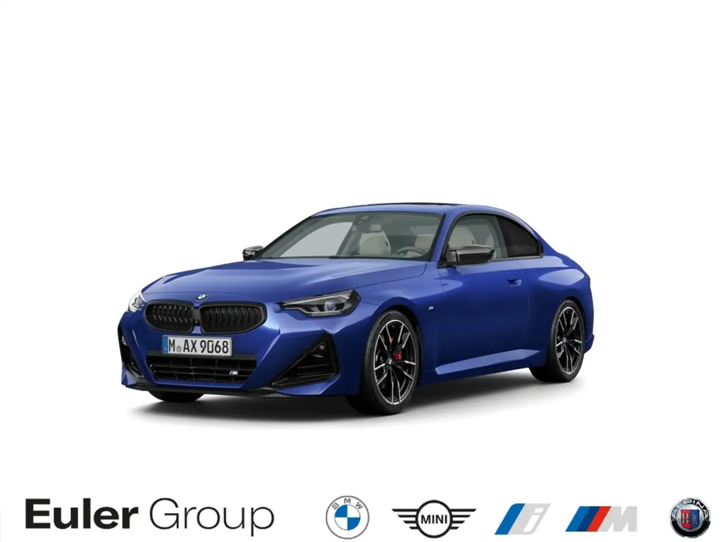 BMW 240 xDrive Coupe M Pro 19'' eGSD ACC H/K Premium+Innov Blau - 1