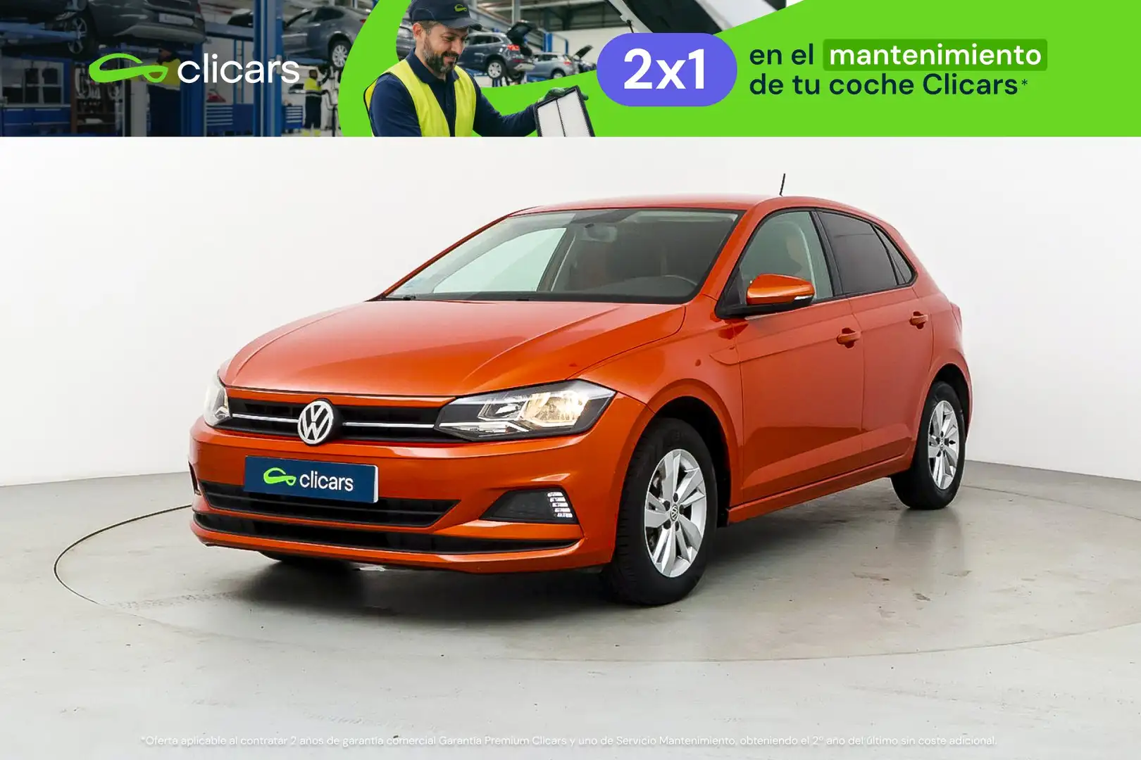 Volkswagen Polo 1.0 TSI Advance 70kW Orange - 1