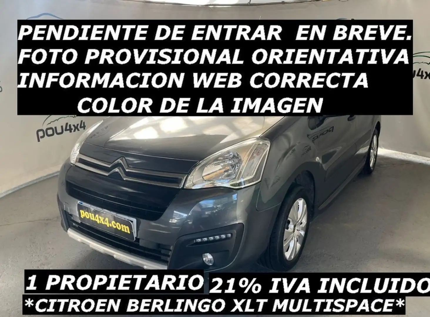 Citroen Berlingo Multispace 1.6BlueHDi S&S Feel 120 Azul - 1
