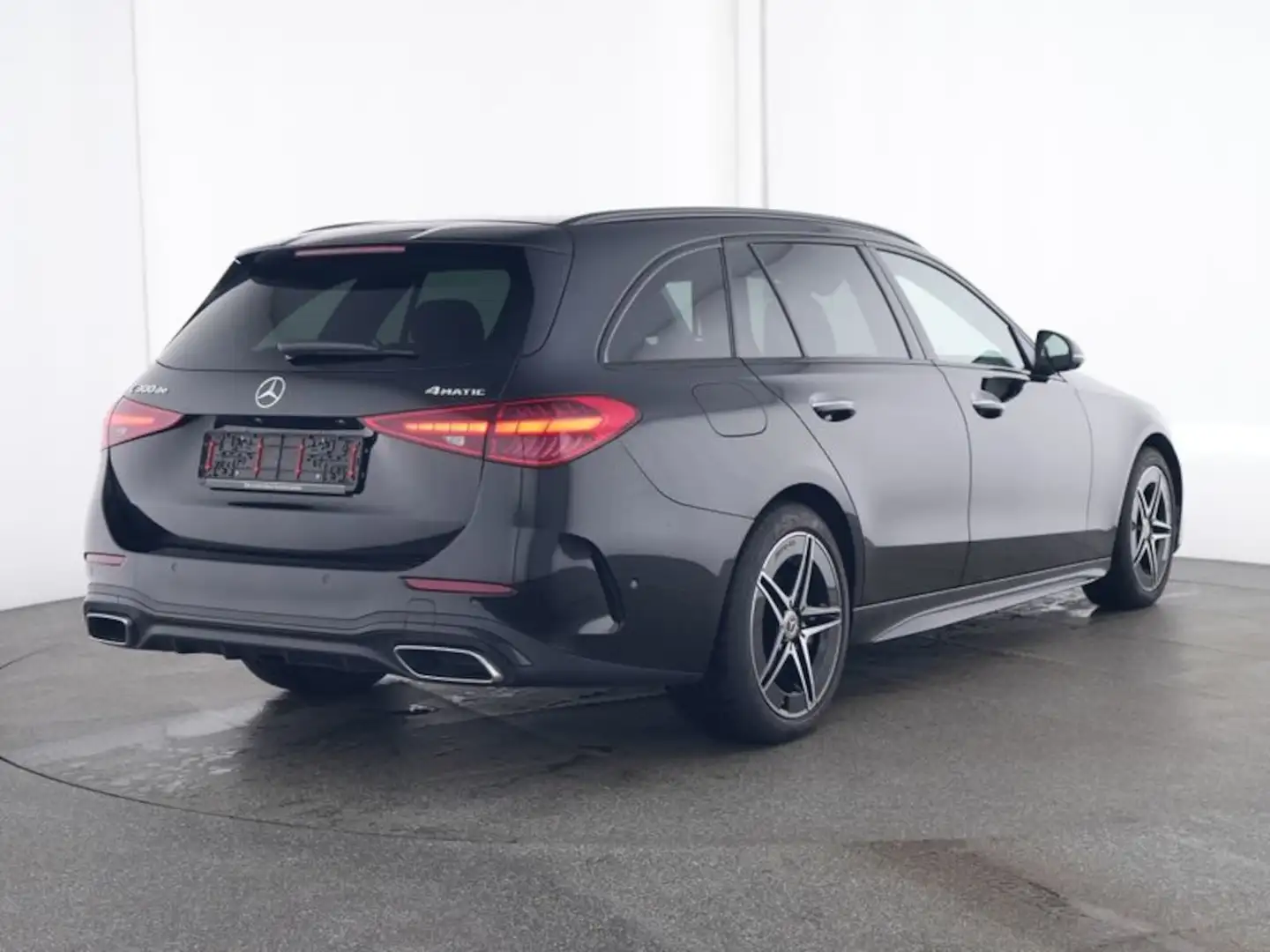 Mercedes-Benz C 300 T de 4M AMG PREMIUM PANORAMA-BURMESTER-AHK Zwart - 2