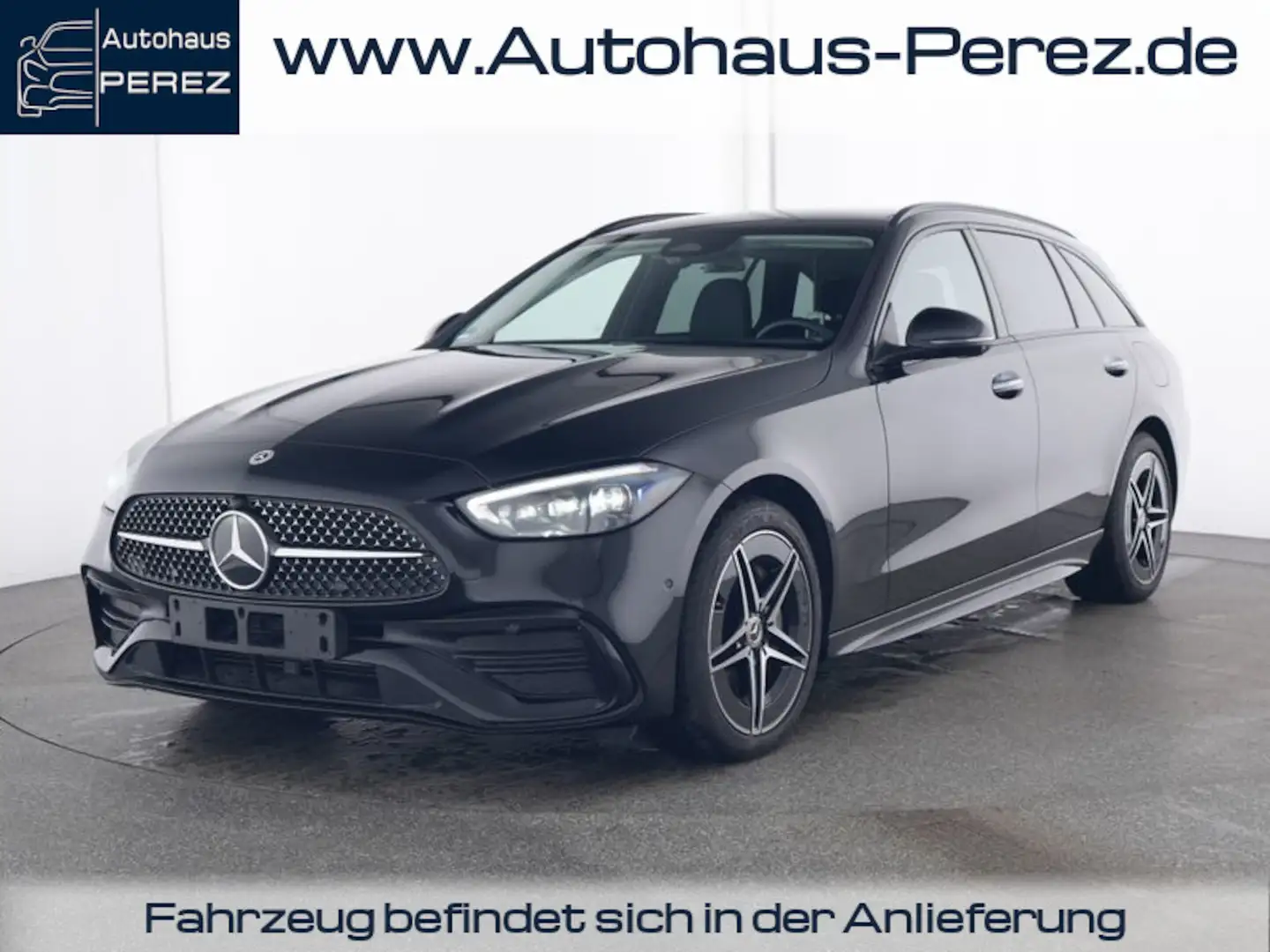 Mercedes-Benz C 300 T de 4M AMG PREMIUM PANORAMA-BURMESTER-AHK Zwart - 1