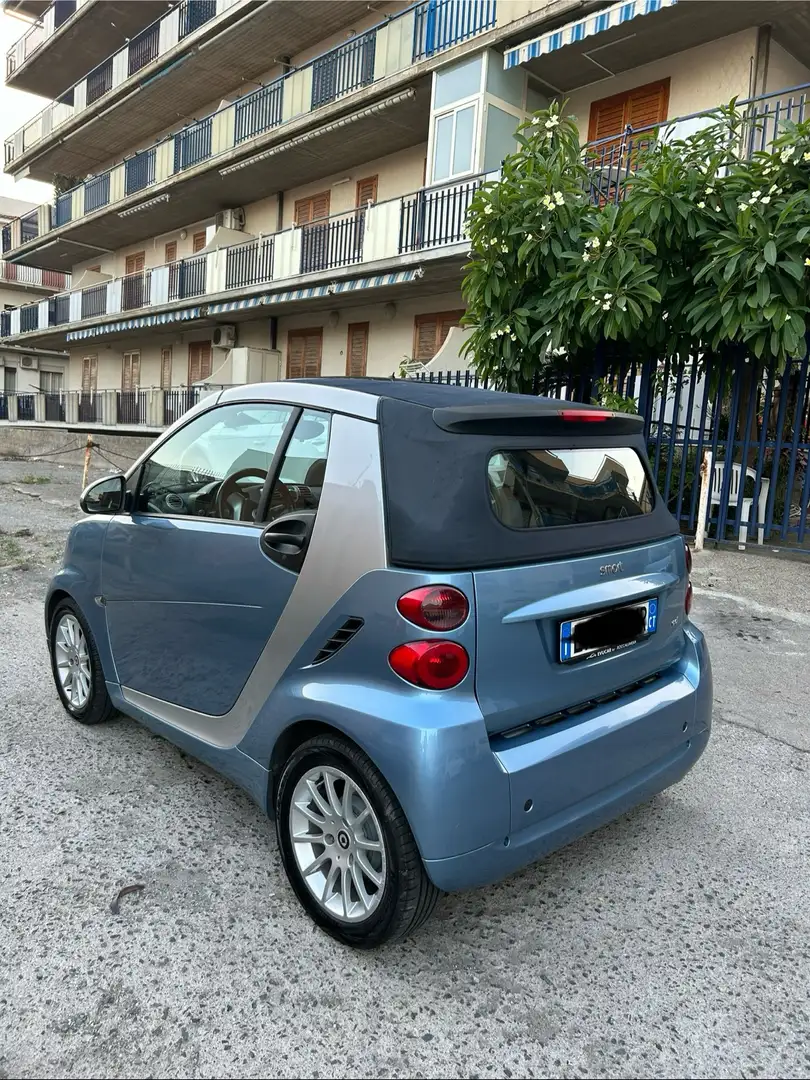 smart forTwo Cabrio 0.8 cdi Passion 54cv FL Bleu - 2