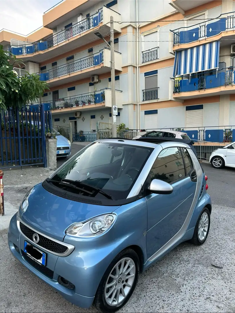 smart forTwo Cabrio 0.8 cdi Passion 54cv FL Bleu - 1