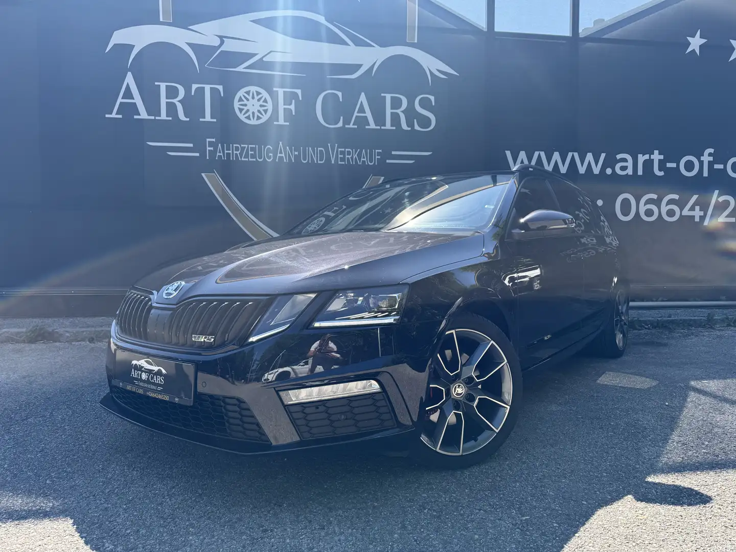 Skoda Octavia RS 4x4/AHK/ACC/Apple-Android/ Ab 199 Euro im Monat Schwarz - 1