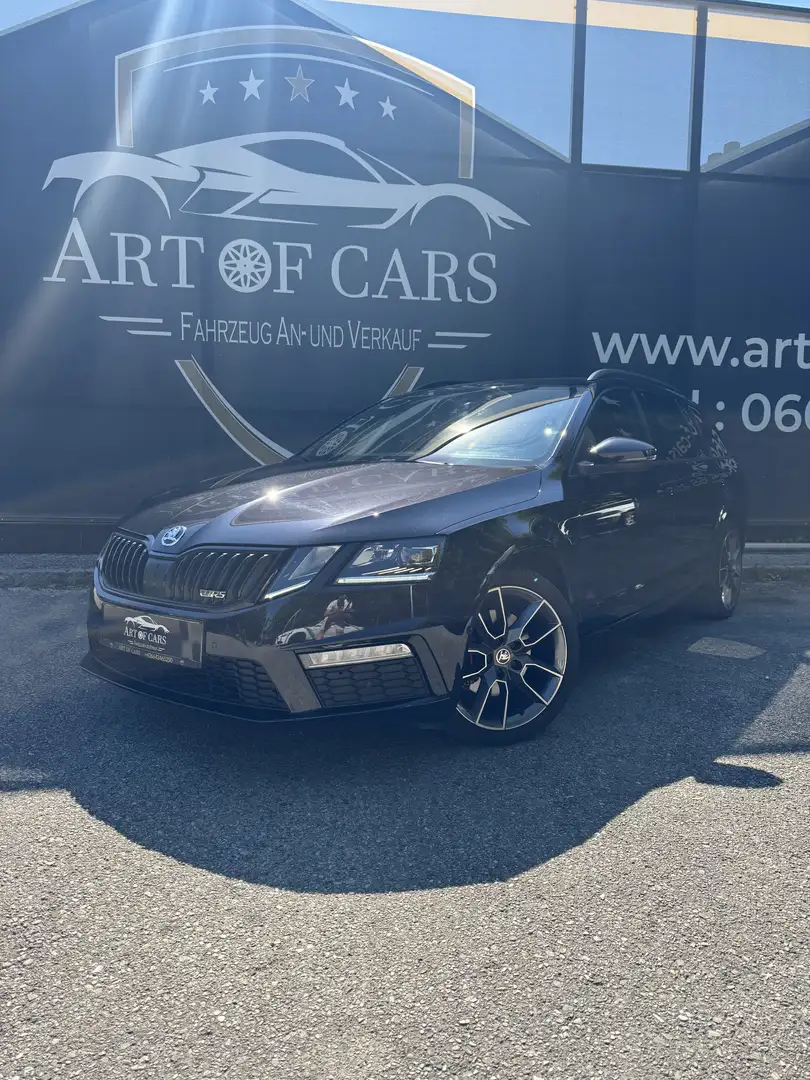 Skoda Octavia RS 4x4/AHK/ACC/Apple-Android/ Ab 199 Euro im Monat Schwarz - 2