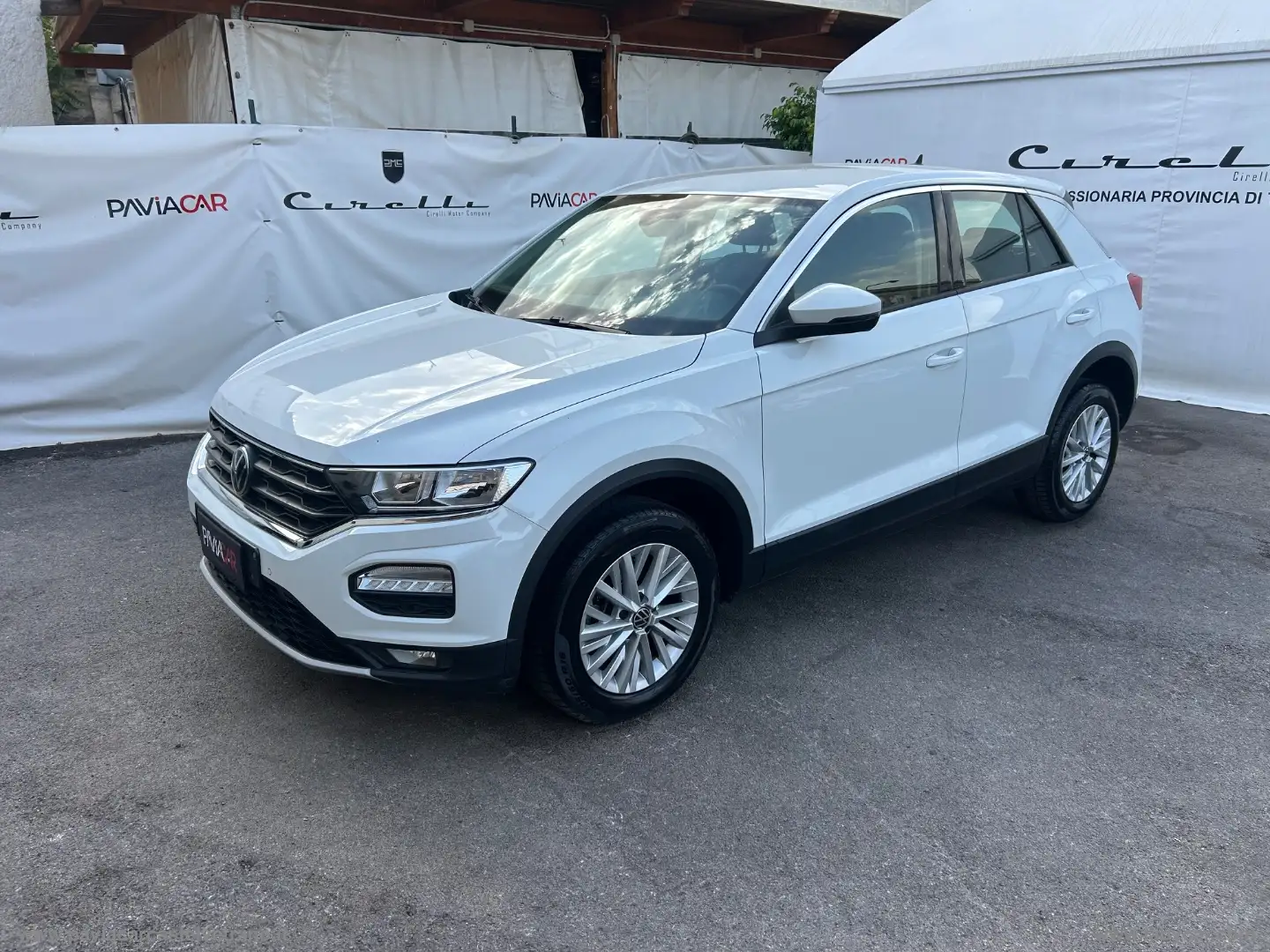 Volkswagen T-Roc 2.0 TDI 150 DSG Adv. BlueMot. Tech Bianco - 1