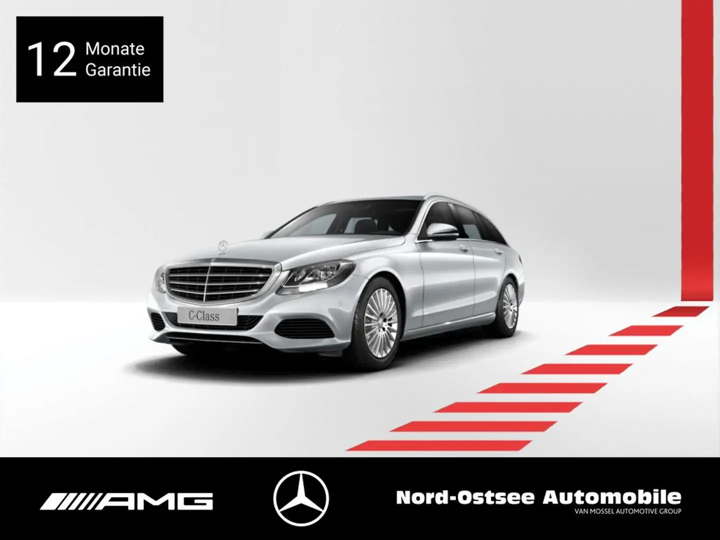 Mercedes-Benz C 220 d T EXCLUSIVE COMAND SPUR KAMERA SITZH Argintiu - 1