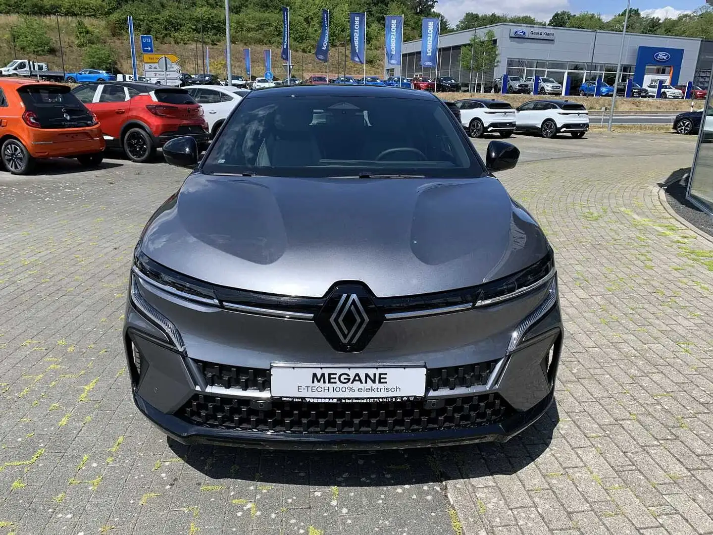 Renault Megane E-TECH ICONIC EV60 220 AHKabn. Wärmep. Aug.Vision Grau - 2