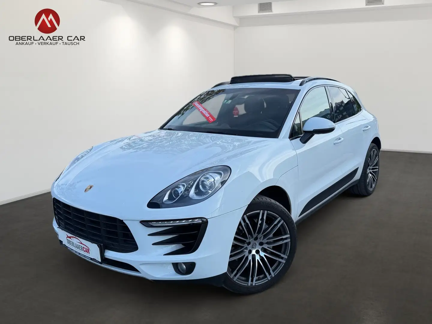 Porsche Macan 3.0 S Diesel Aut. | Panorama | PDLS | Weiß - 1