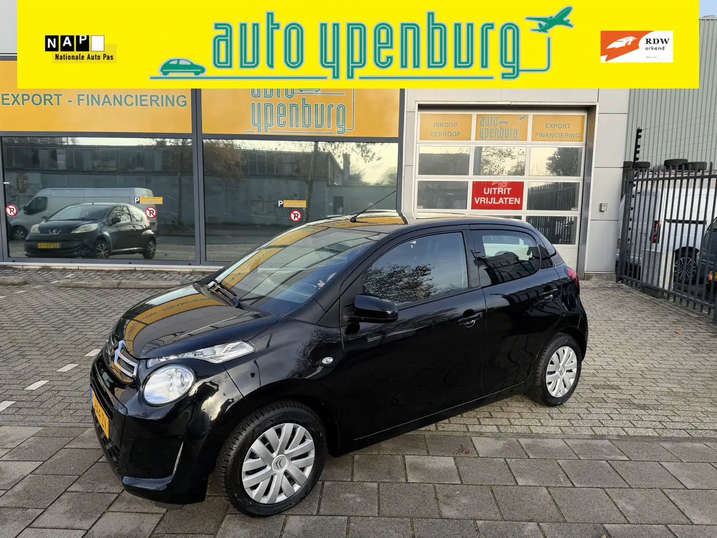 Citroen C1 1.0 VTi Feel * 108.103 Km * Navi * Airco * Led * 5 Noir - 1
