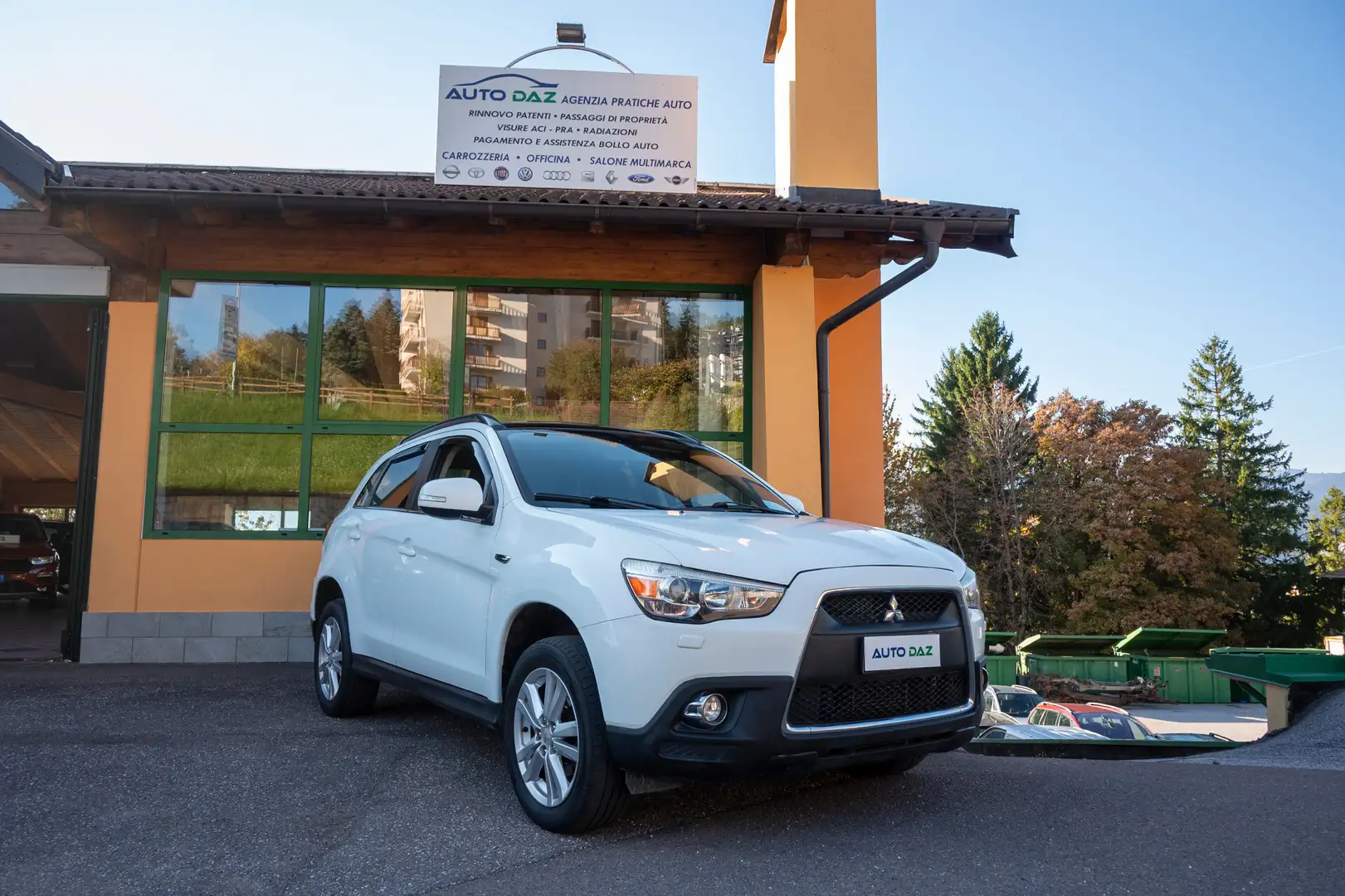 Mitsubishi ASX ASX 1.8 DI-D 150 CV 4WD Intense Panoramic Blanc - 1