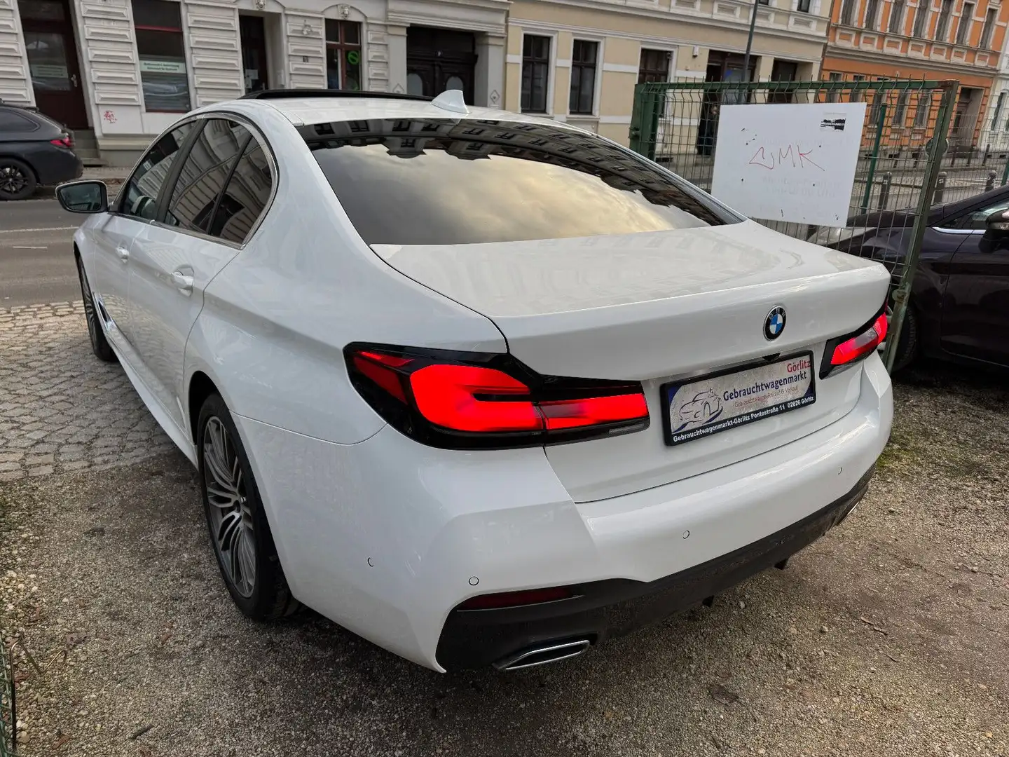 BMW 520 d xDrive M-Sport 1-Hand Bianco - 2