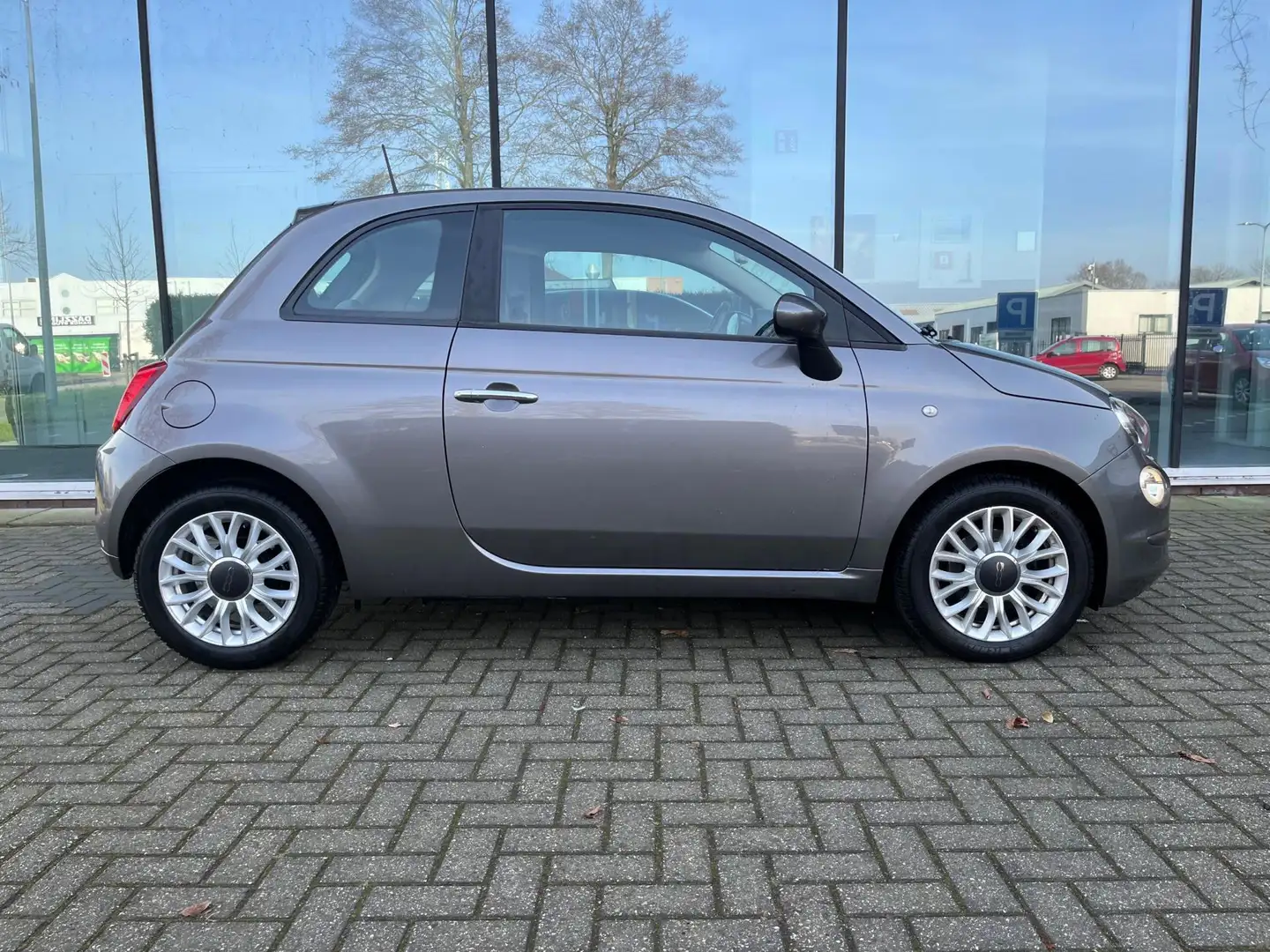 Fiat 500 0.9 TwinAir Turbo Popstar - Automaat - Airco - Par Grijs - 2