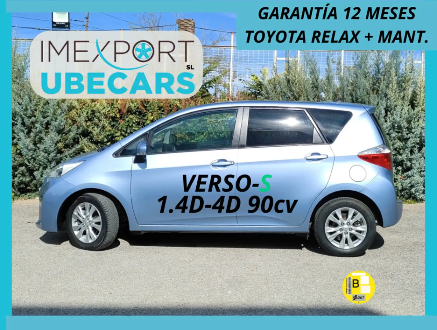 Toyota Verso 2.0D4D Live Azul - 1
