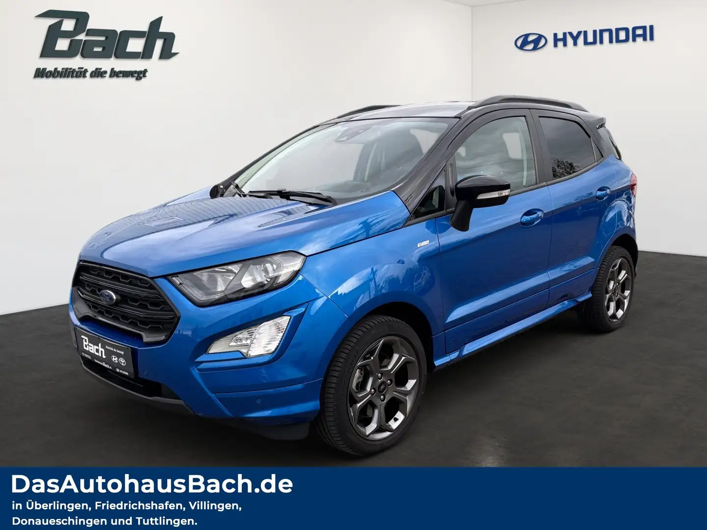 Ford EcoSport ST-Line 1.0L Titanium Blau - 1