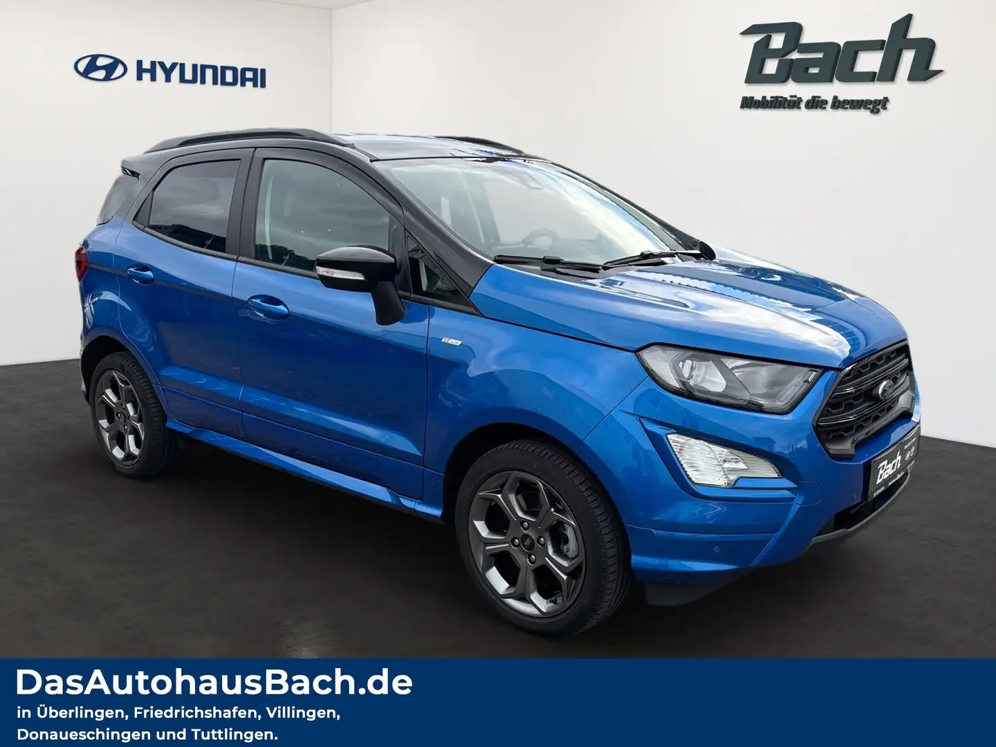 Ford EcoSport ST-Line 1.0L Titanium Blau - 2
