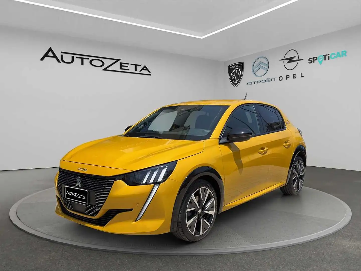 Peugeot 208 2ª serie BlueHDi 100 Stop&Start 5 porte GT Line Giallo - 1