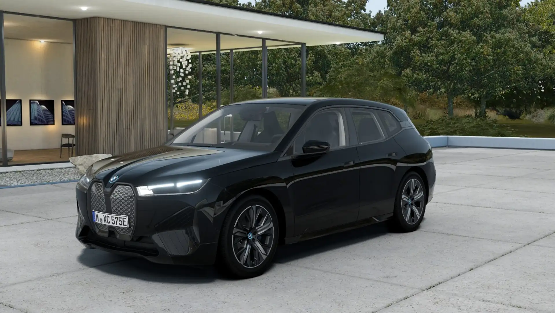 BMW iX xDrive50 Edition Sport Aktion 2024 Чорний - 1