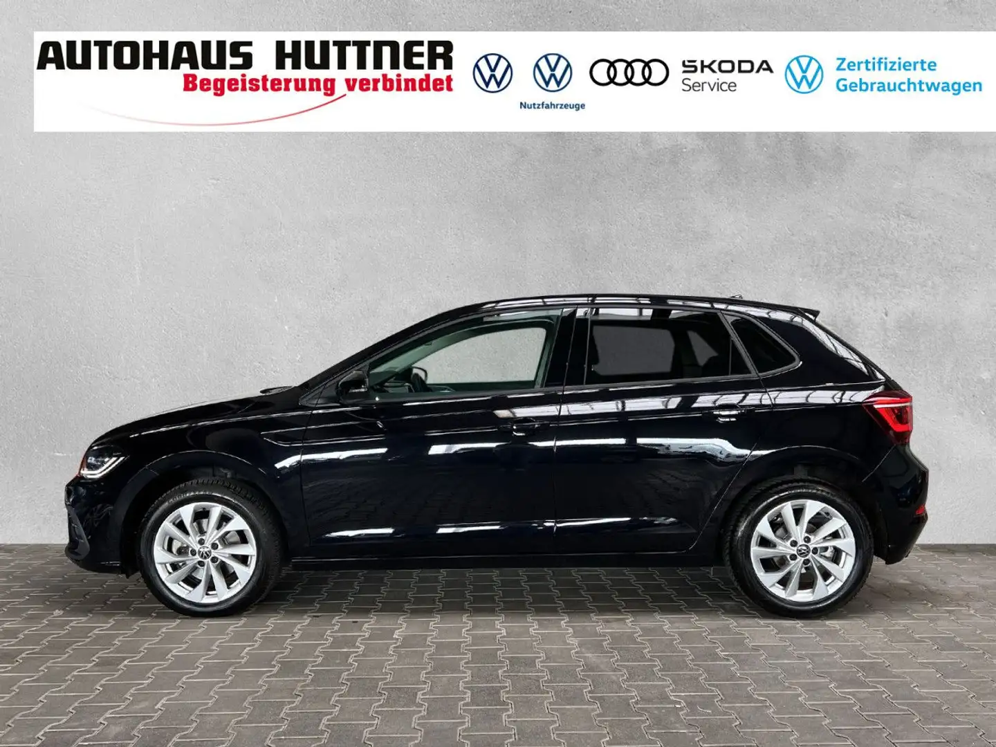 Volkswagen Polo STYLE 1.0 TSI DSG LED PDC ACC AHK Bluetooth Schwarz - 2