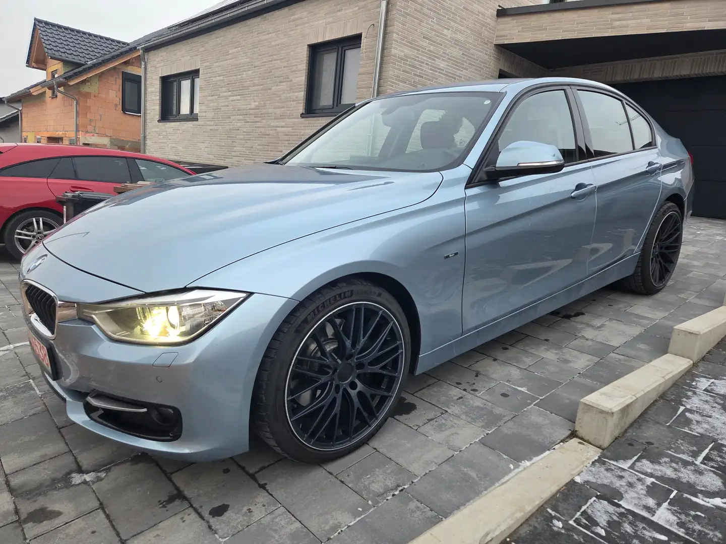 BMW 335 335i Voll-Leder,Bi-Xenon,PDC, AHK, SPORT Line Blau - 2