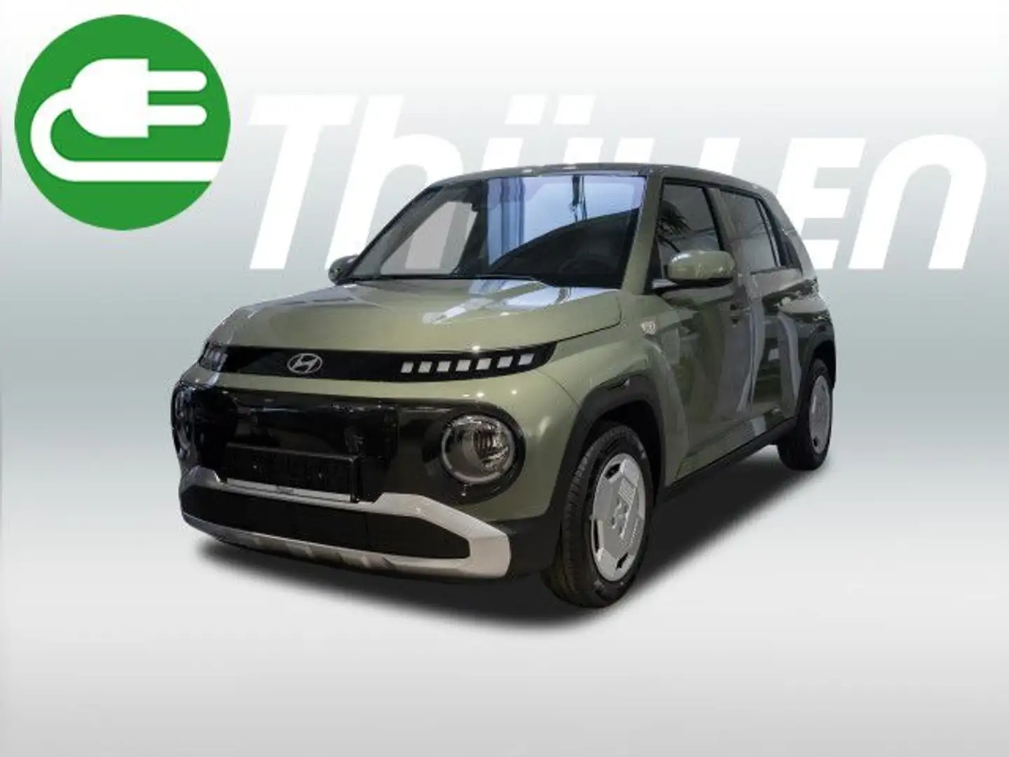 Hyundai Inster Select Effizienz-Paket 42 kWh Batterie Navi Grün - 1