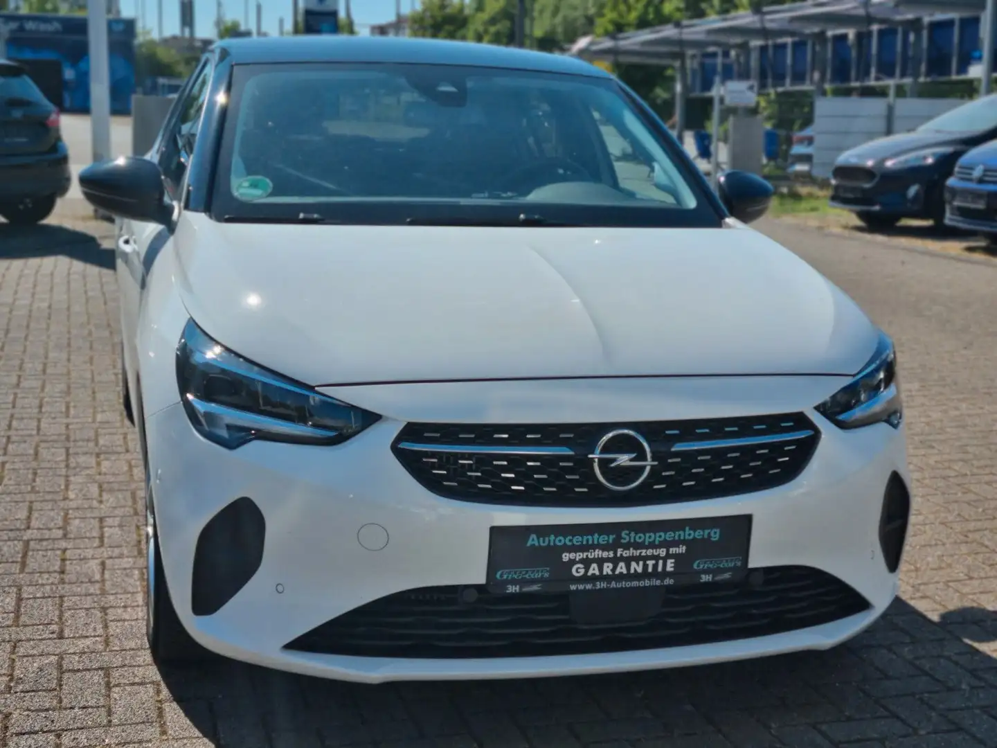 Opel Corsa F Elegance Turbo/PDC/Garantie/2.Hand/Apple Blanco - 1