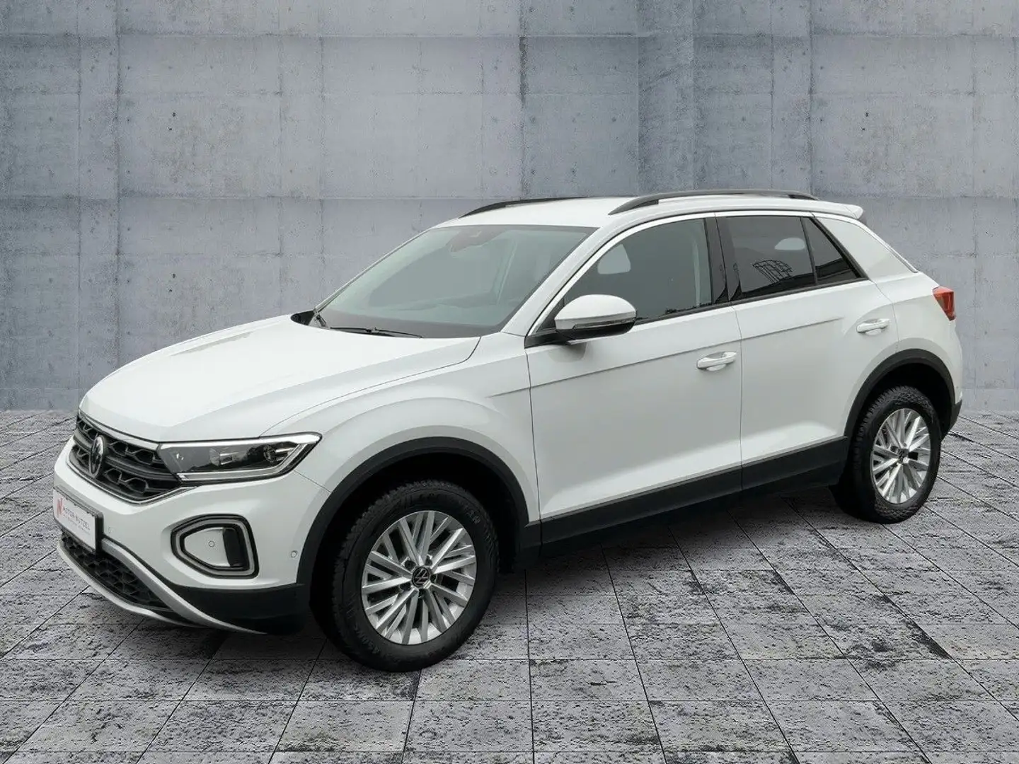 Volkswagen T-Roc 1.0 TSI LIFE LEDplus+NAVI+SHZ+DAB+2xPDC+VC Weiß - 2