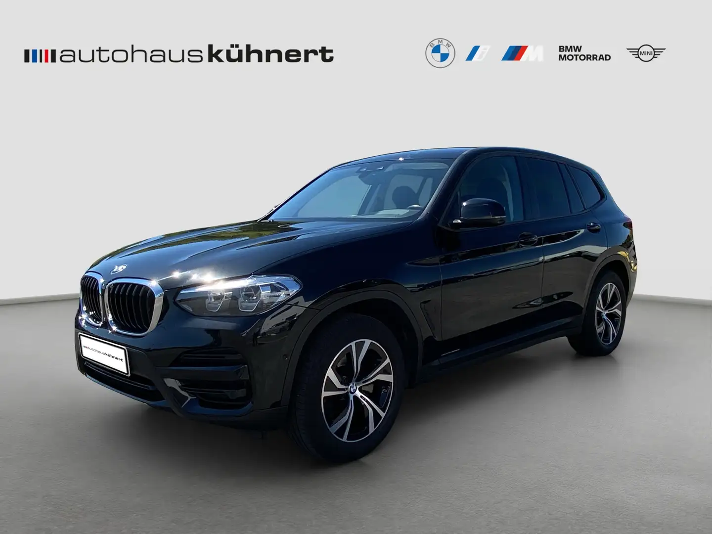 BMW X3 xDrive20i LED SpurAss 360° AHK Navi ParkAss Noir - 1