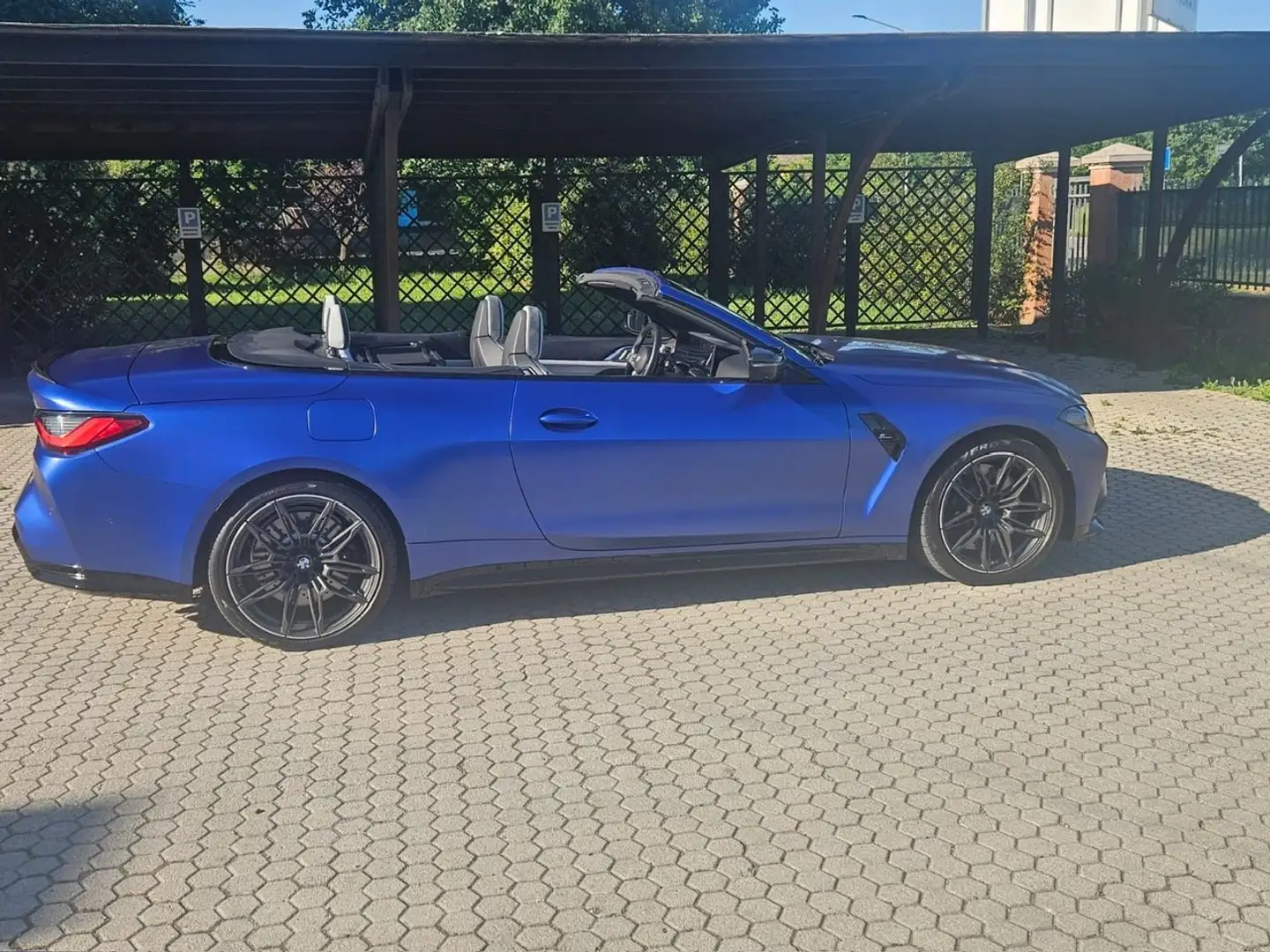 BMW M4 M4 Cabrio 3.0 Competition M xdrive auto Blu/Azzurro - 1