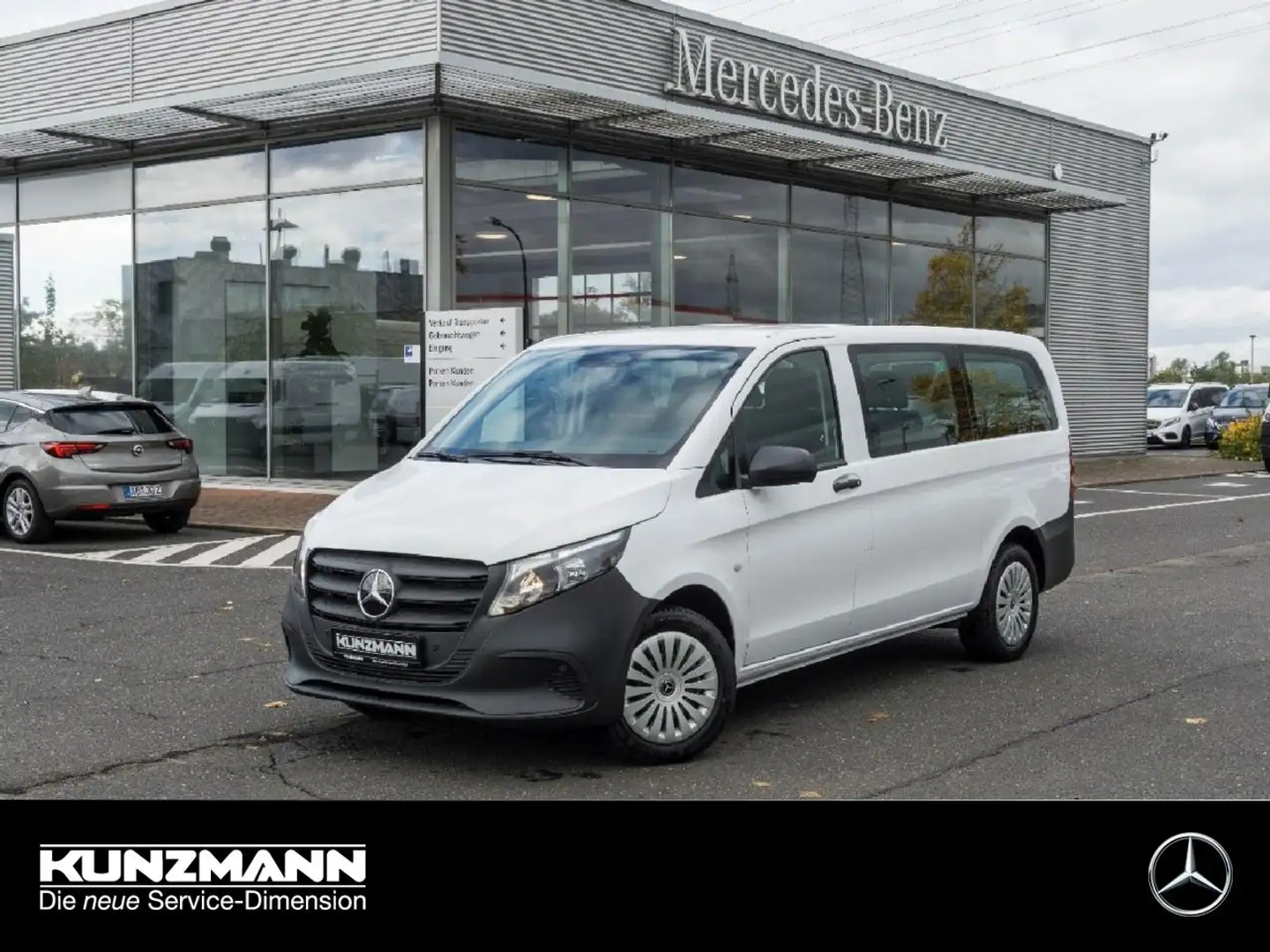 Mercedes-Benz Vito 116 CDI Mixto Lang MBUX Navi Kamera Klima Weiß - 1
