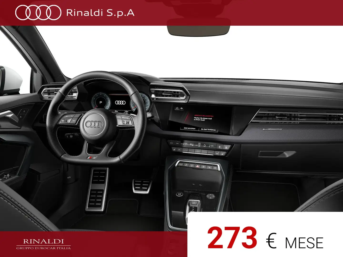 Audi A3 sportback 35 1.5 tfsi mhev s line edition s-tronic Bianco - 2